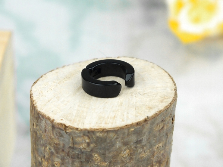 KOLCZYK MĘSKI CZARNY STAL clip-on klips Kod producenta JADA2301232056