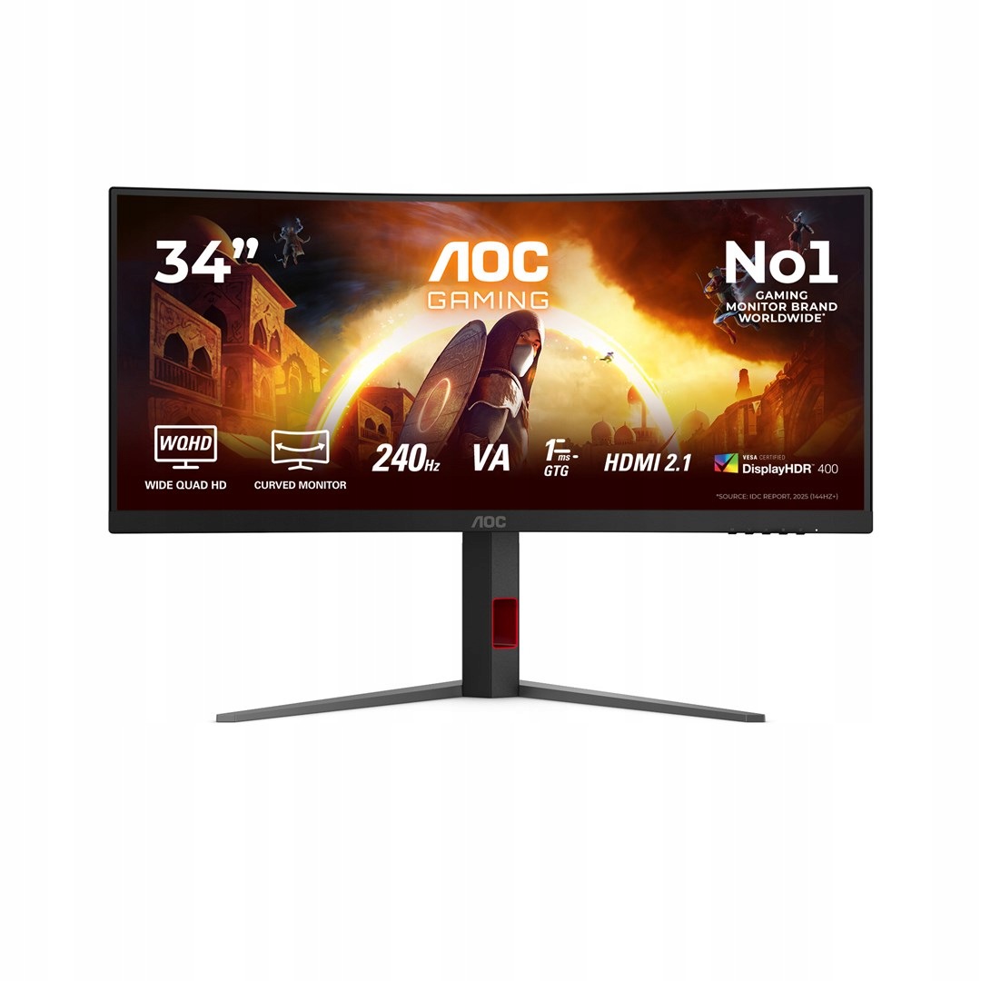 Monitor Aoc Led 34 CU34G4Z 240 Hz