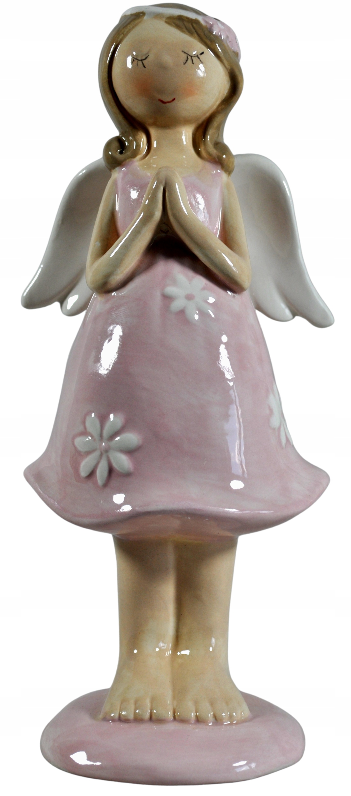 

Figurka Ceramiczna aniołek Anioł modlący się 21 cm