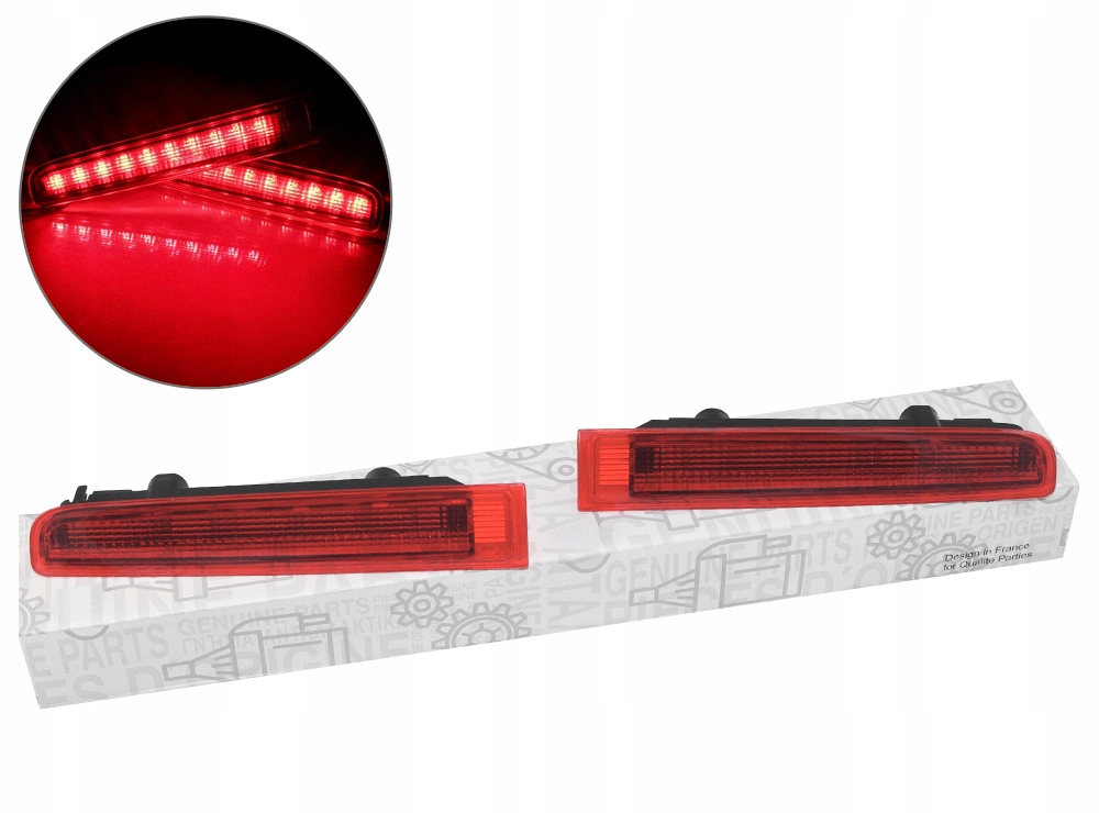 Třetí Světlo Lampa Stop Led Vw Transportér T5 03- Komplet