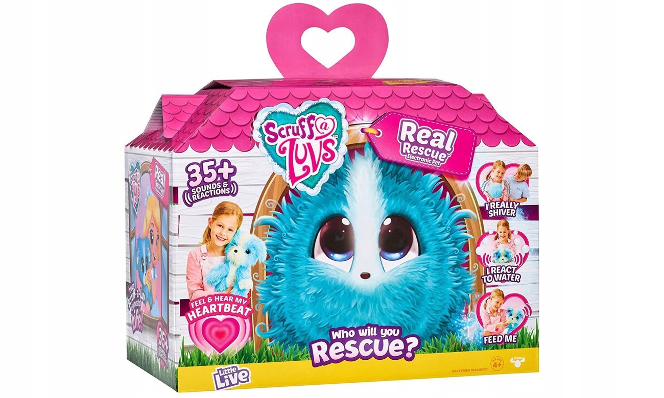 

Tm Toys Fur Balls Interaktywny niebieski