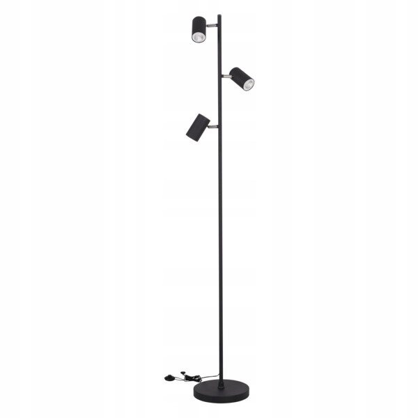 Lampa podłogowa Kanlux EVALO GU10 10 W czarny