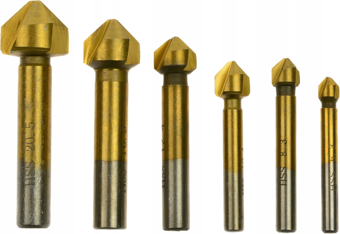 FREZY FAZOWNIK POGŁĘBIACZ STOŻKOWY DO METALU 6el Marka Geko