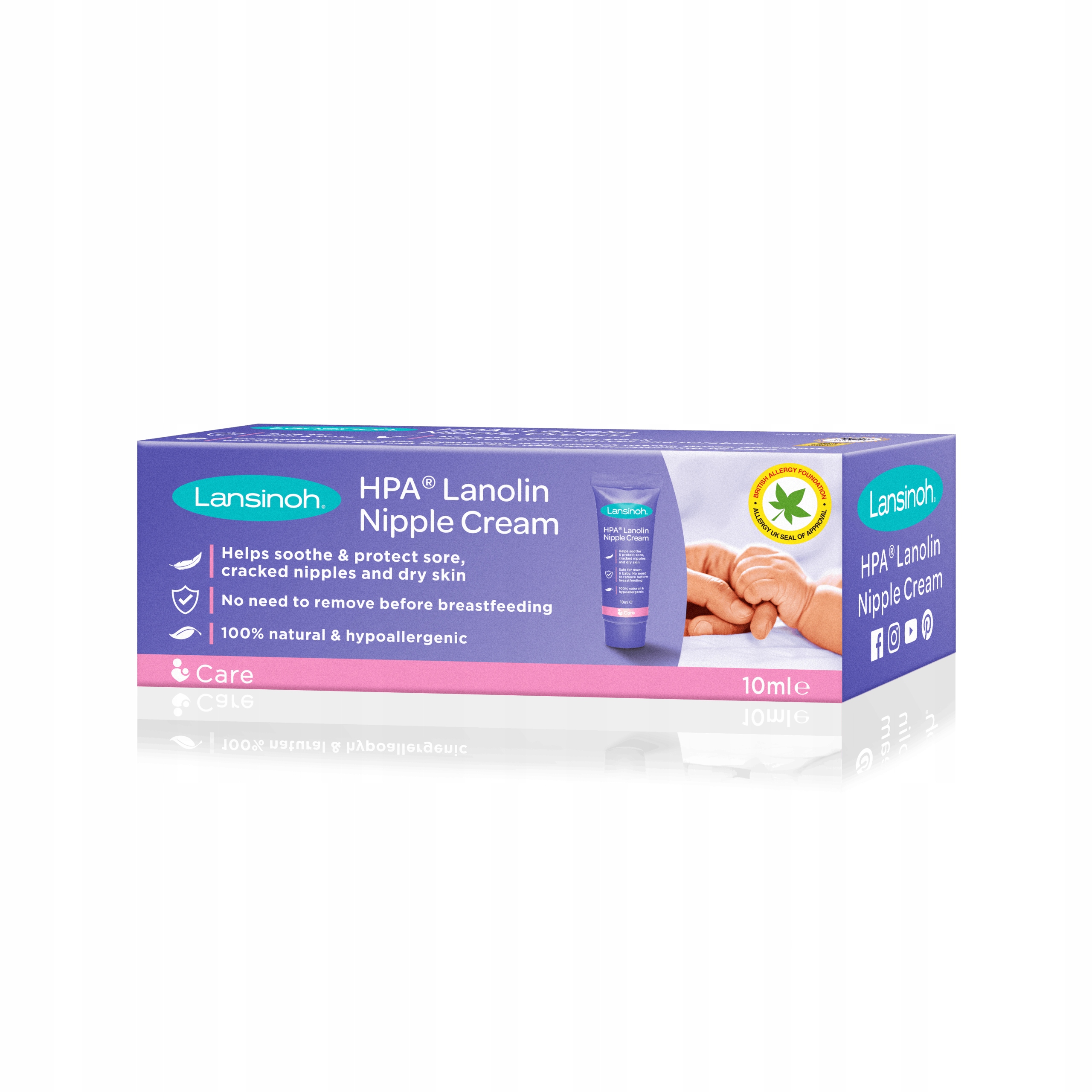 LANSINOH Lanolina 40ml HPA Maść EAN (GTIN) 5060062996104