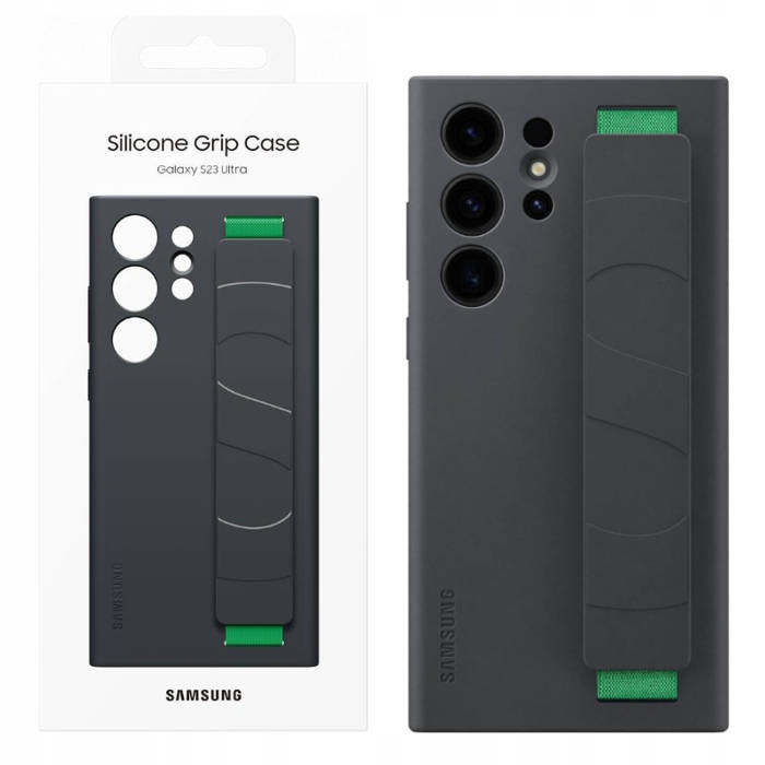 Originální Pouzdro S Řemínkem Pro Samsung S23 Ultra, Černé