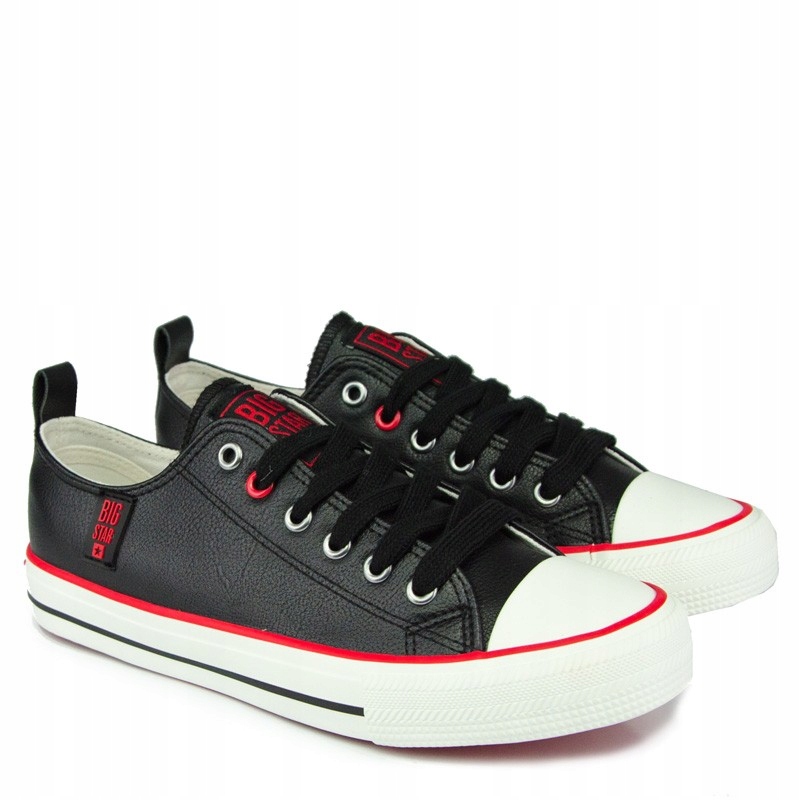 

Trampki Niskie Big Star JJ274129 Czarne LaRoni