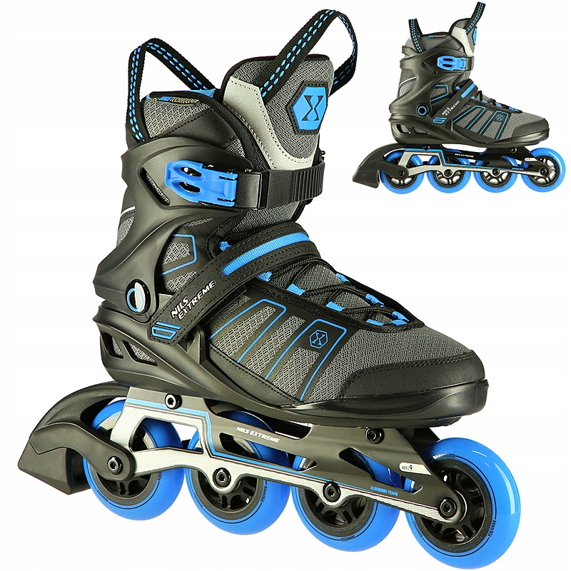 Brusle 2V1 Kolečkové Brusle Pro Mládež Pro Dospělé ABEC9 VEL.40