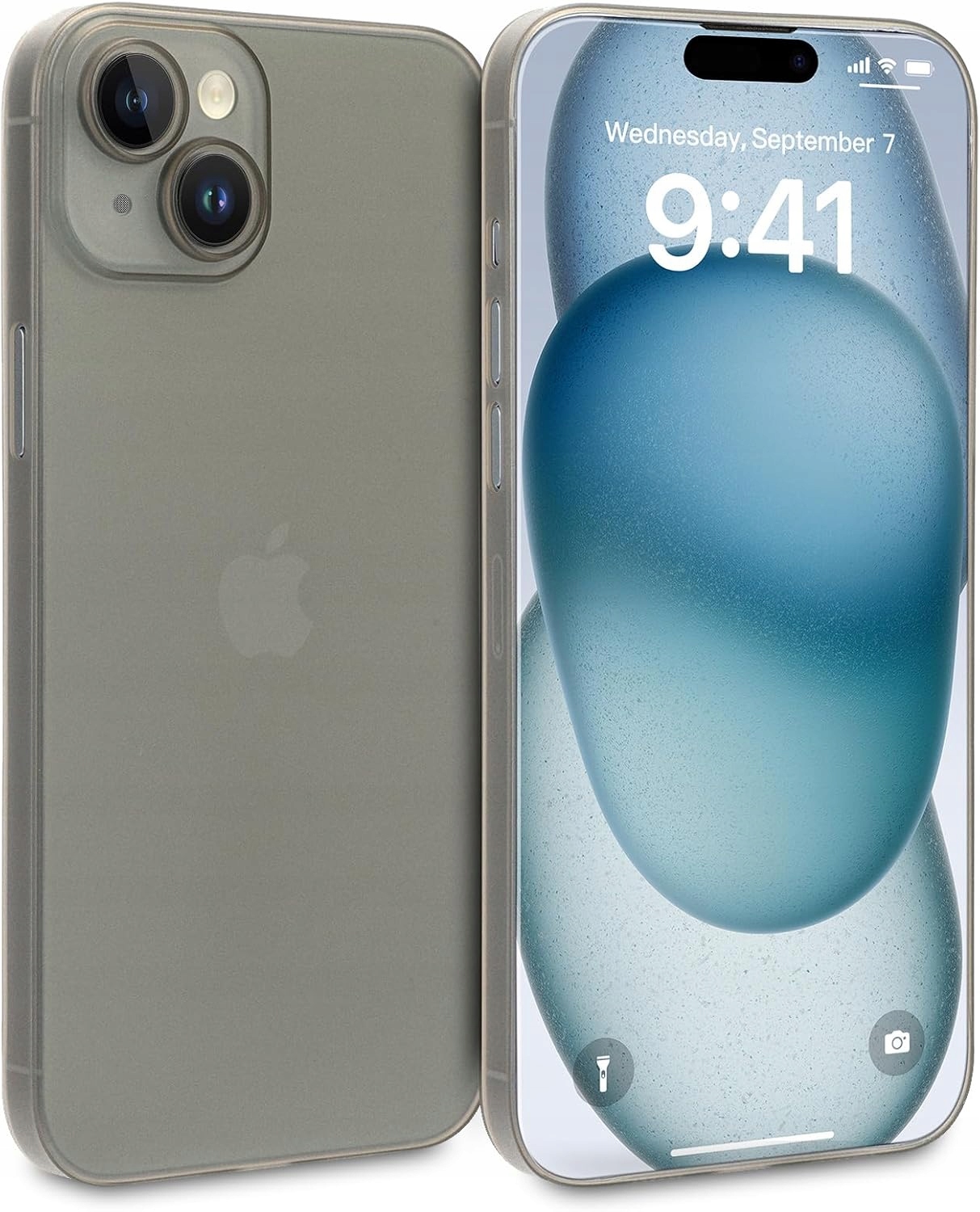 doupi Ultra cienkie etui Plecki Do iPhone 15 Plus (6,7 cala)
