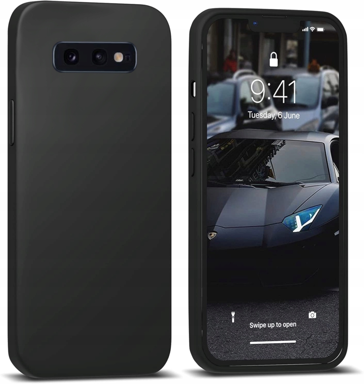 Softcase Galaxy S10 Alcantara Case ETUI DO SAMSUNG S10E SILIKON