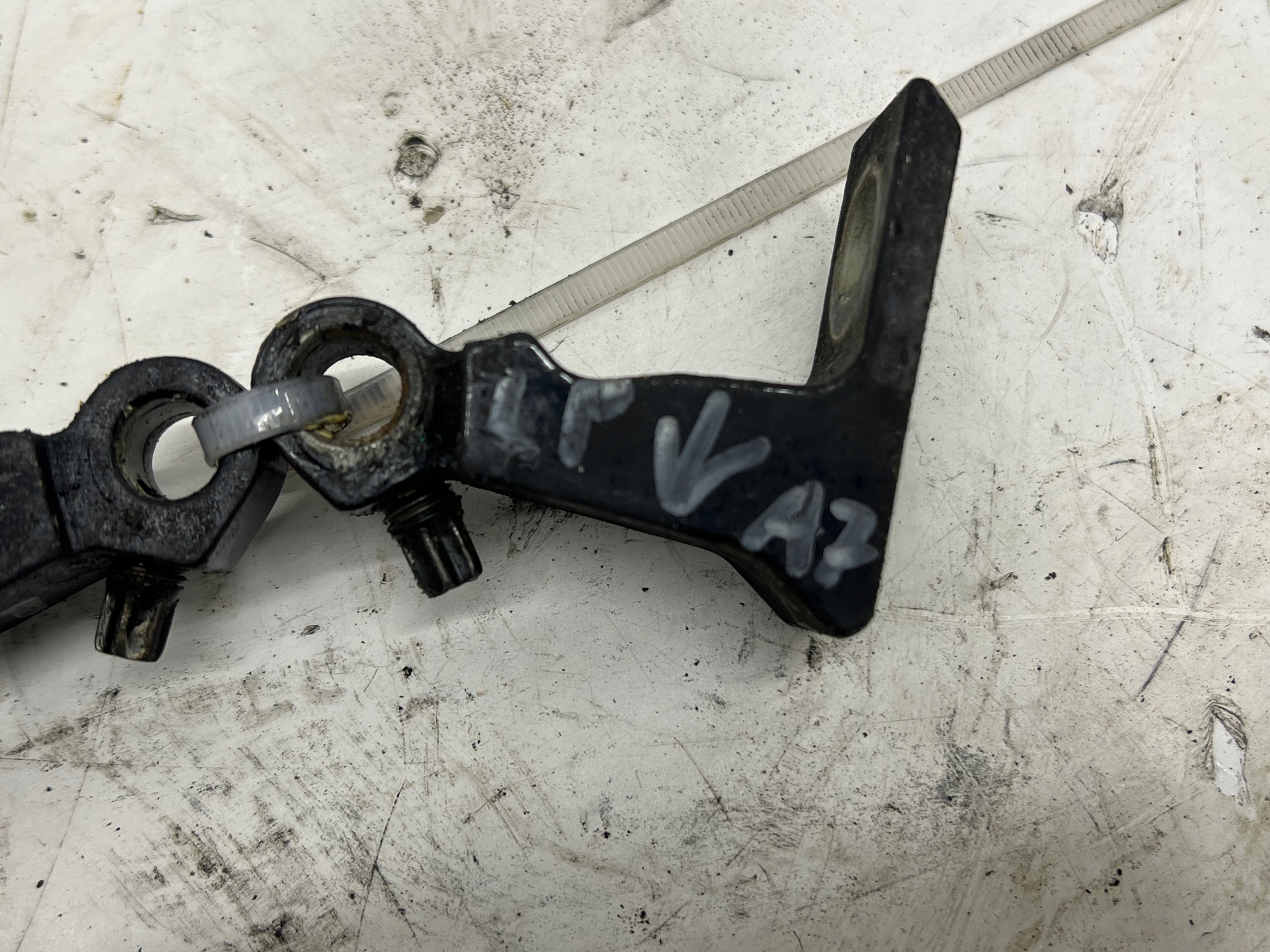 AUDI A7 4G LIFT hinge hinges door left front GORA+ DOL KOMPLET LY9T
