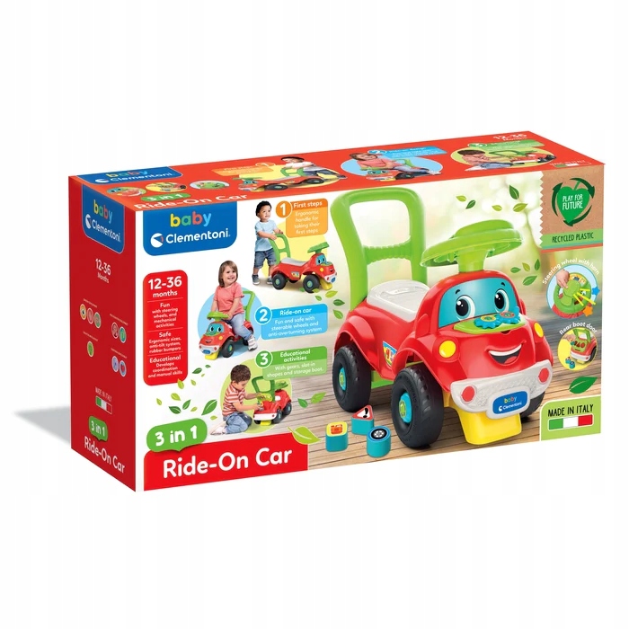 

Baby jeździk auto 3w1 dla najmłodszych 17663 Clem