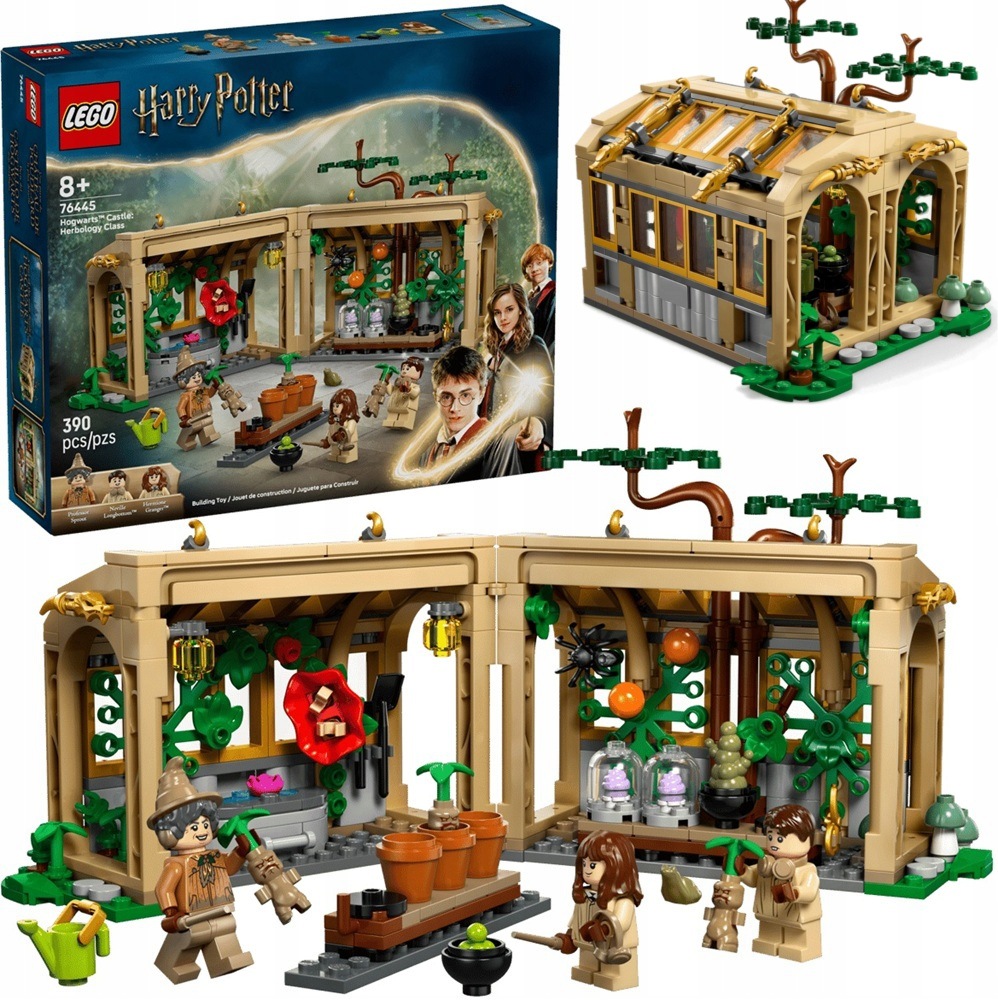 stavebnice Lego Harry Potter Zámek Bradavický hrad aktivity bylinkářství 76445