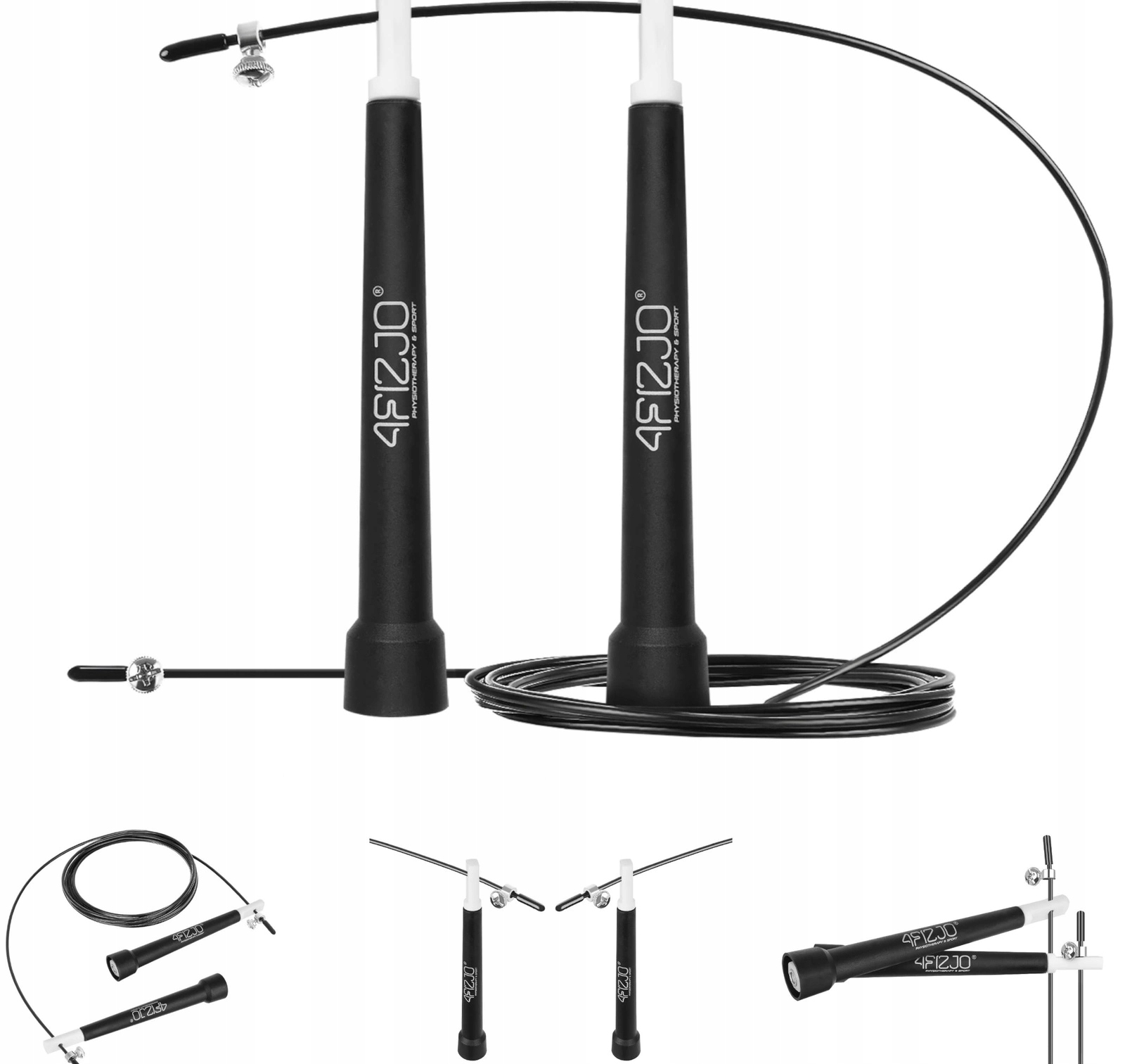 SKAKANKA REGULOWANA BOKSERSKA METALOWA POWLEKANA CROSSFIT REGULACJA 300CM