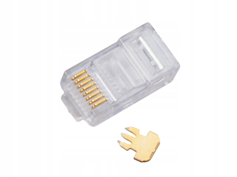 

Złącze RJ45 do skrętki Utp kat5e opakowanie 100szt