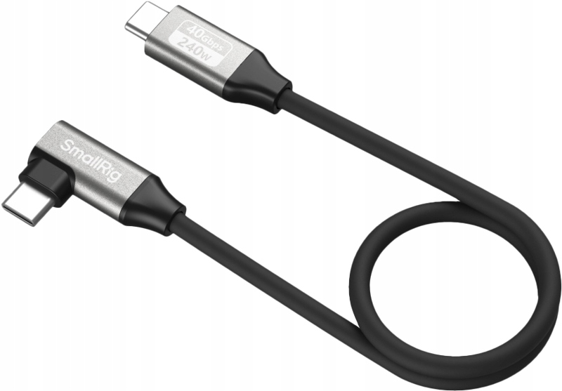 Kabel SmallRig 5075 Usb-c do Usb-c kątowy, 35cm