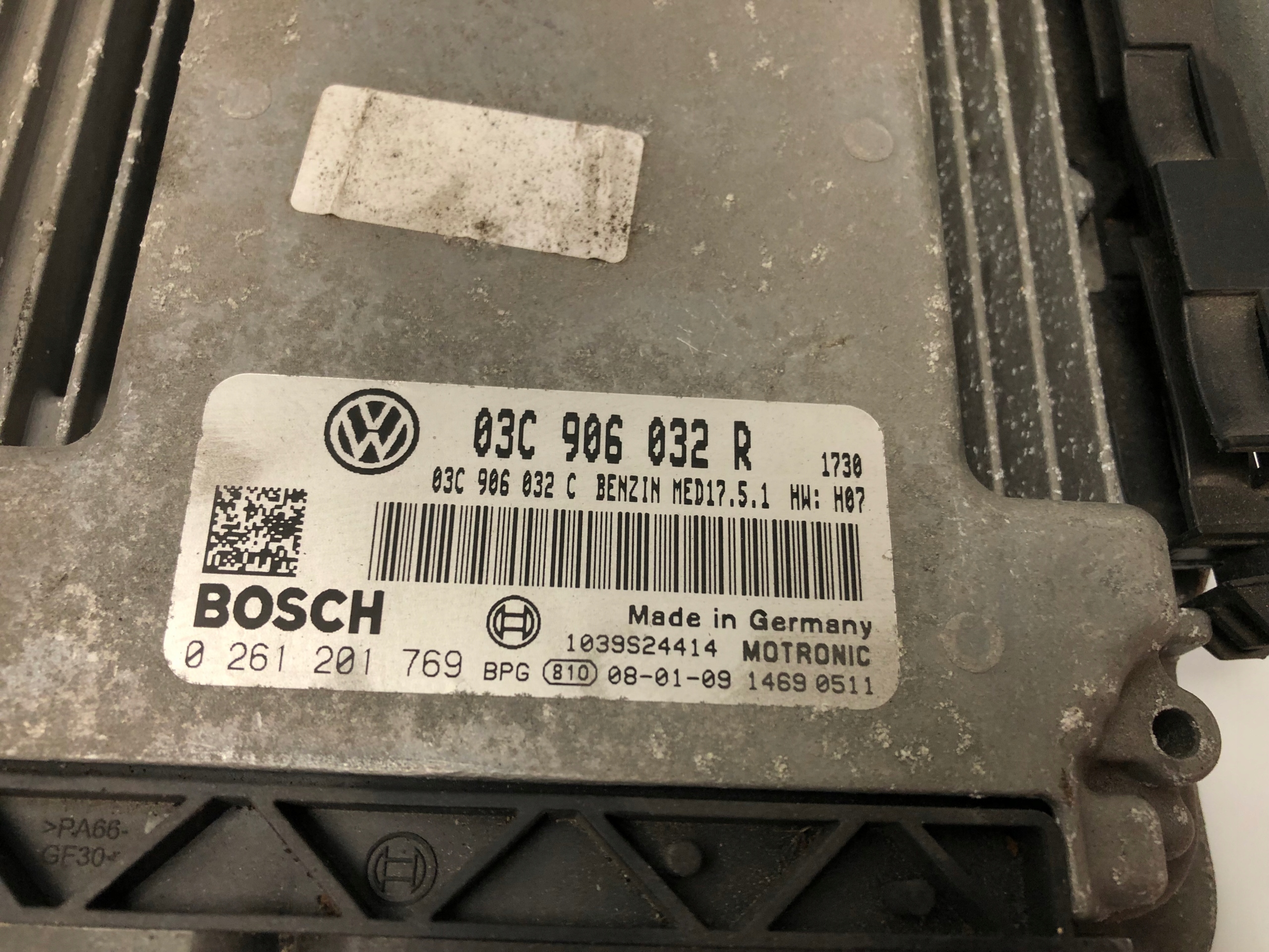 control unit of the engine VW plus 1,4 TSI 03C906032R
