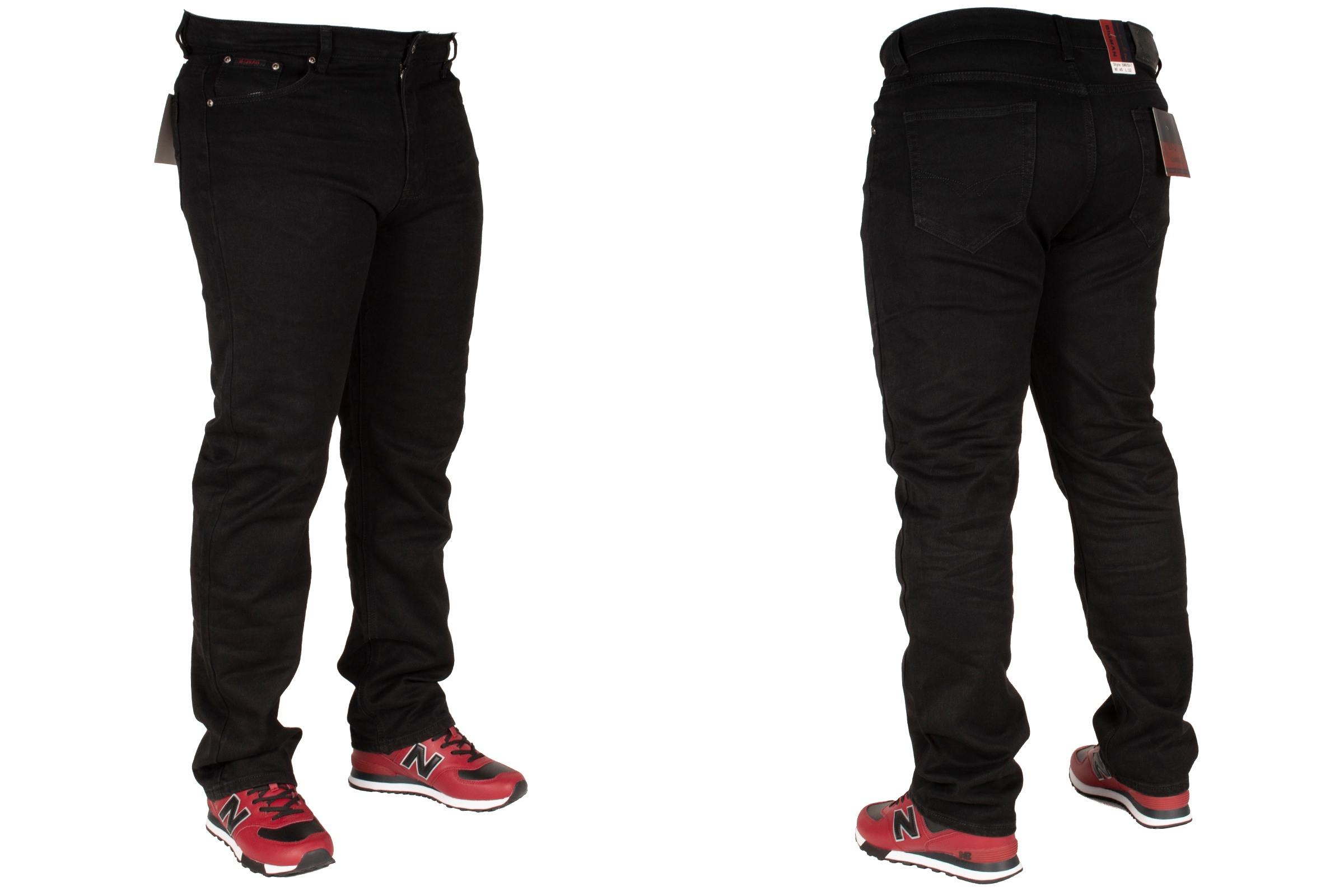 

Spodnie męskie jeans W:40 104 cm L:32 czarne