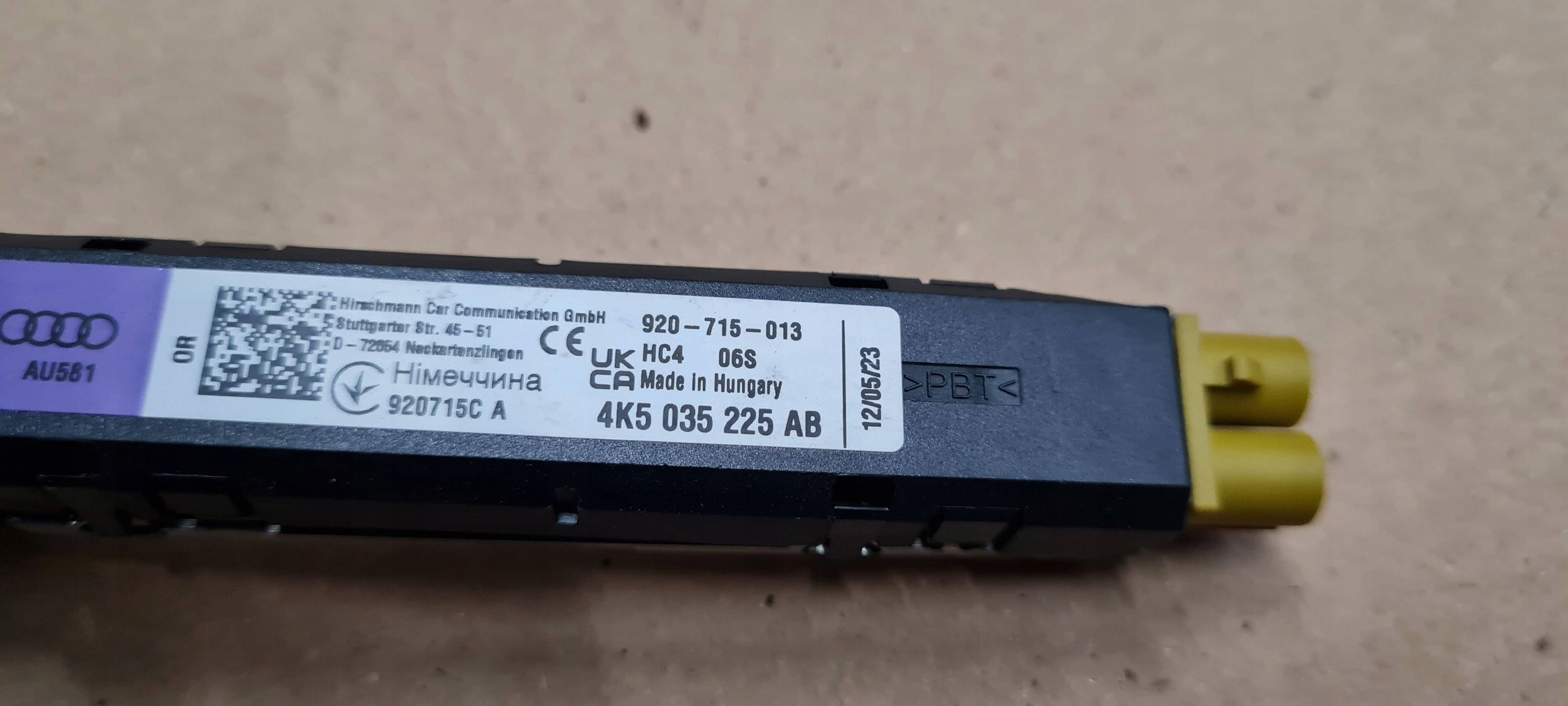 A6 C8 4K sedan amplifier ANTENY module 4K5035225AB