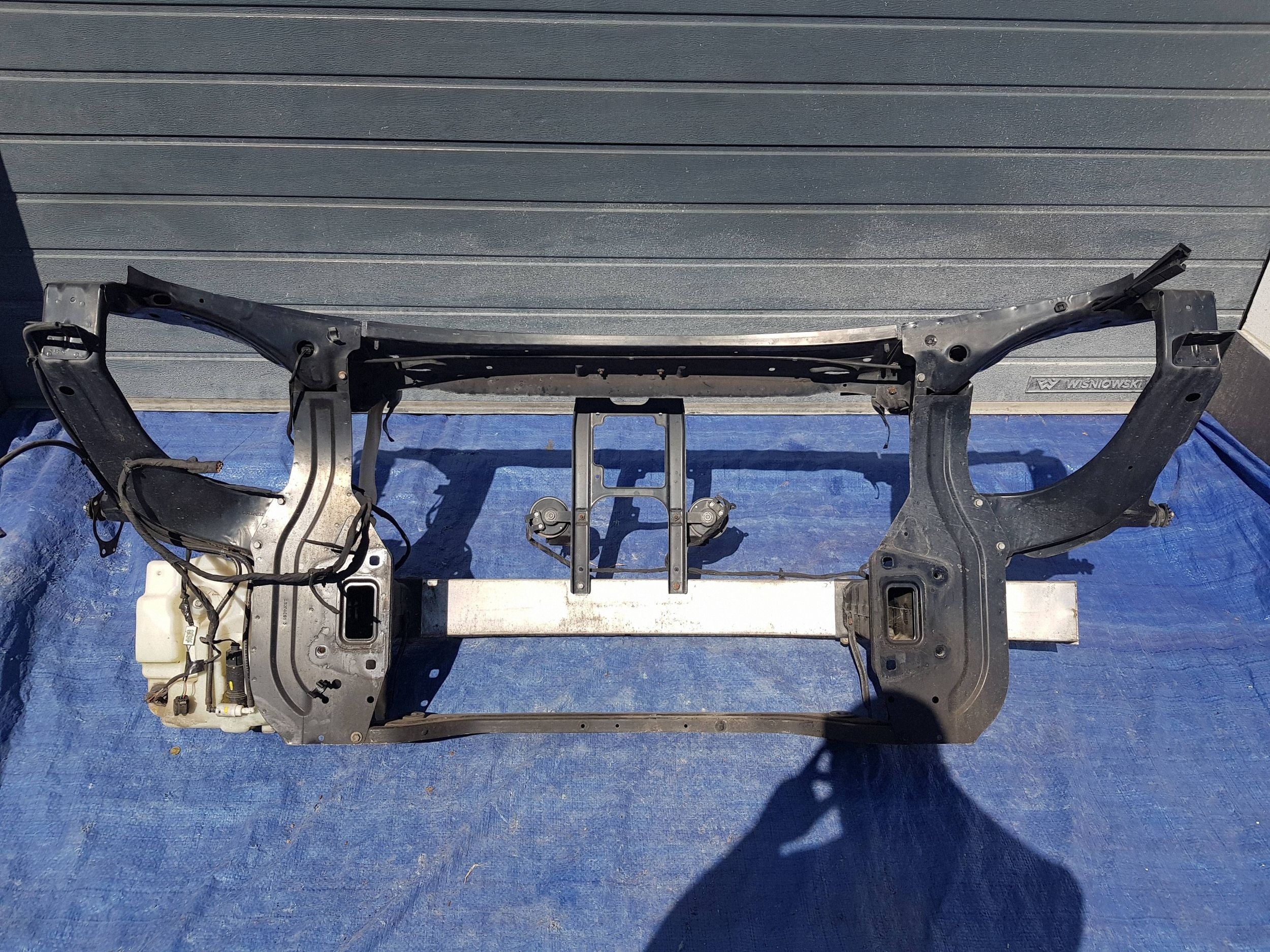 support panel for radiators front sider pillar Mercedes ML W164