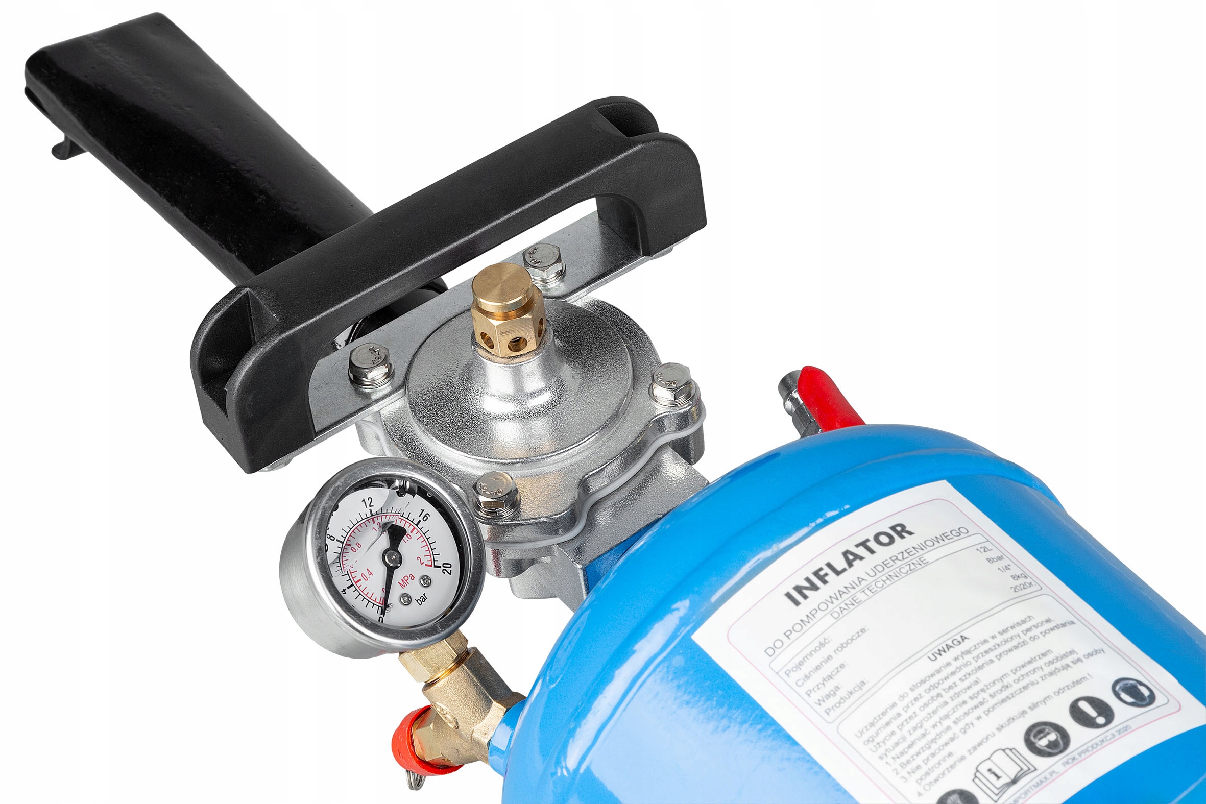 INFLATOR DO POMPOWANIA KÓŁ ZBIORNIK 12L EAN (GTIN) 5901122704188