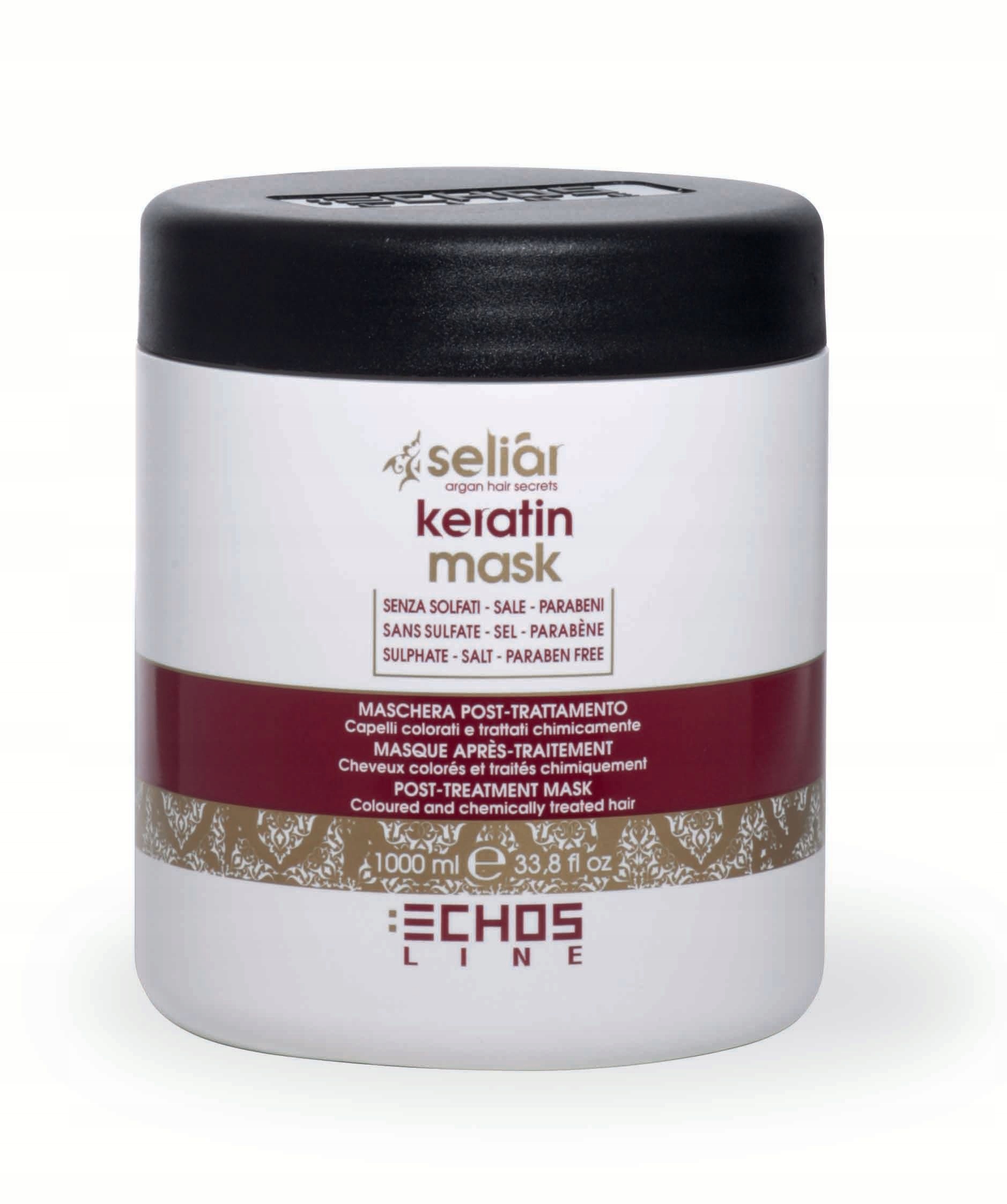

Echosline Seliar Keratin 1000ml maska z keratyna