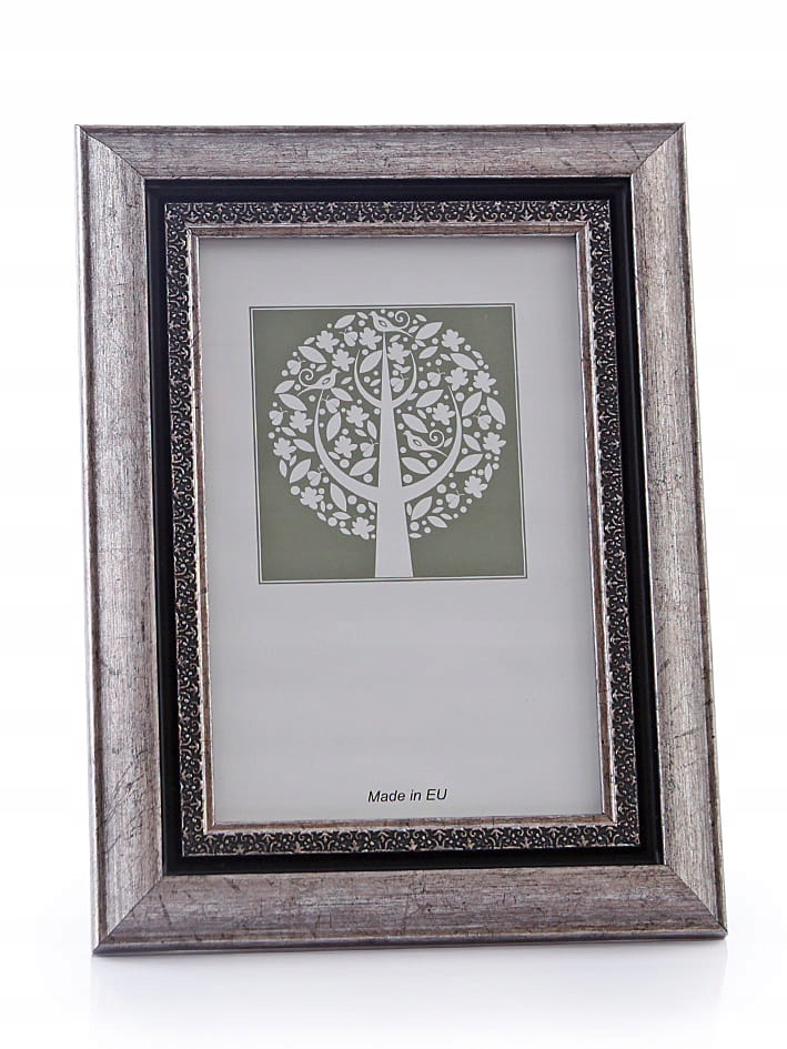 

Foto ramka na zdjęcia 15x21 srebrna Modern