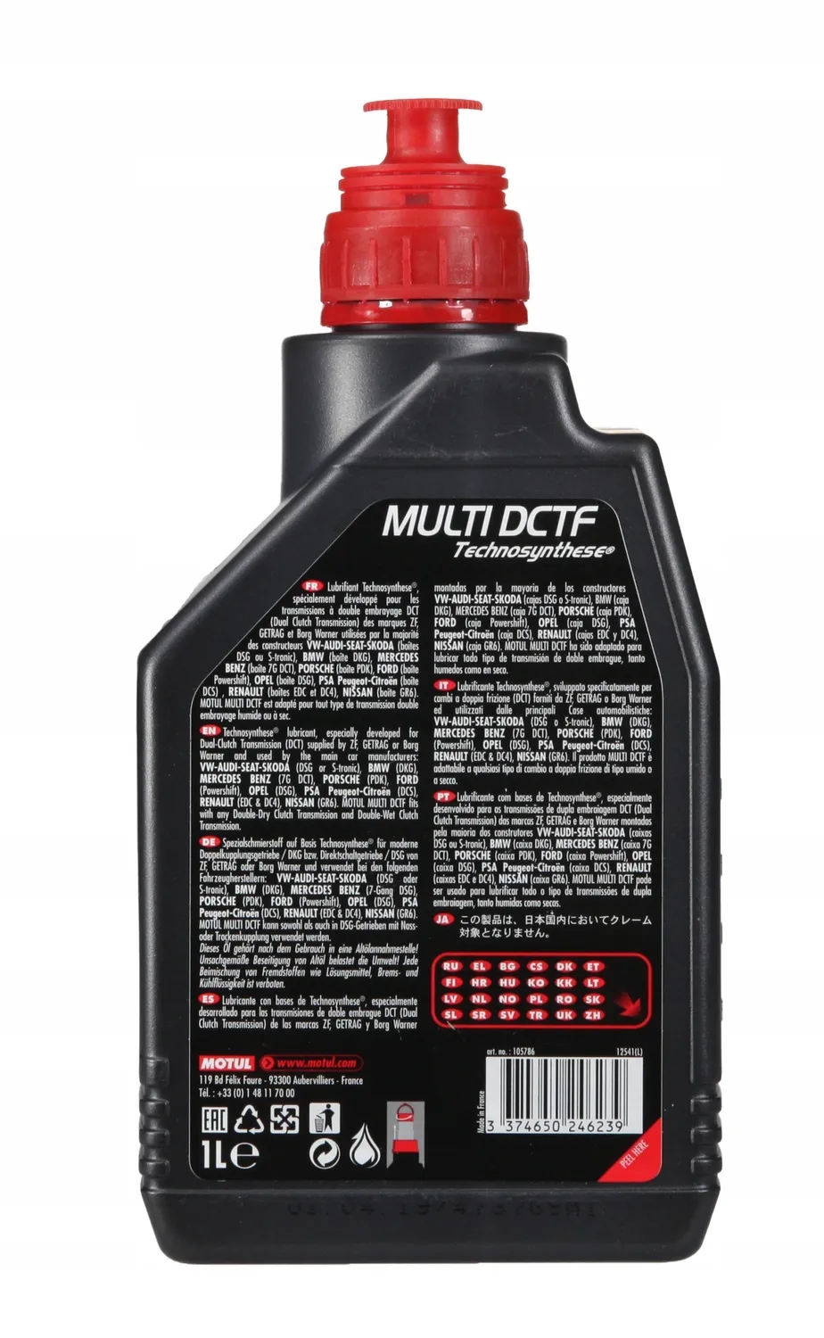 MOTUL MULTI DCTF - 1L Pojemność opakowania 1 l