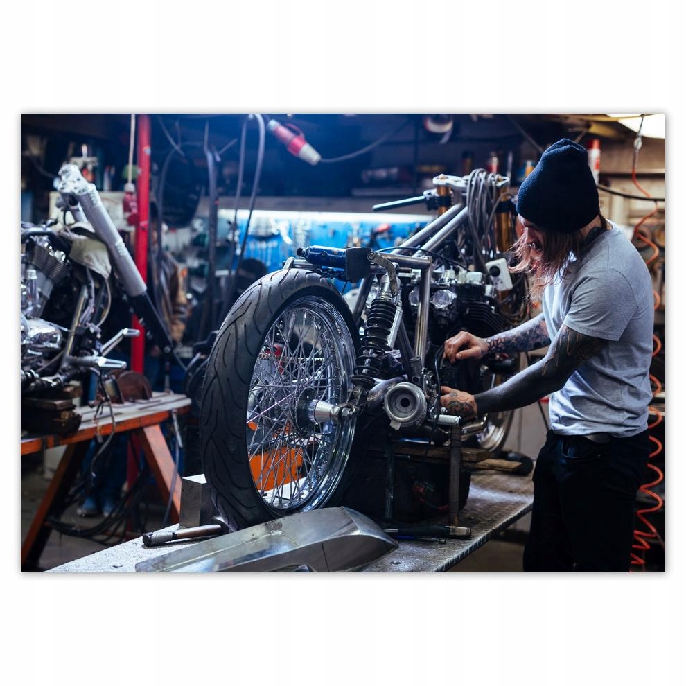 

Naklejki 70x50 Motocykl Motory Motocykle