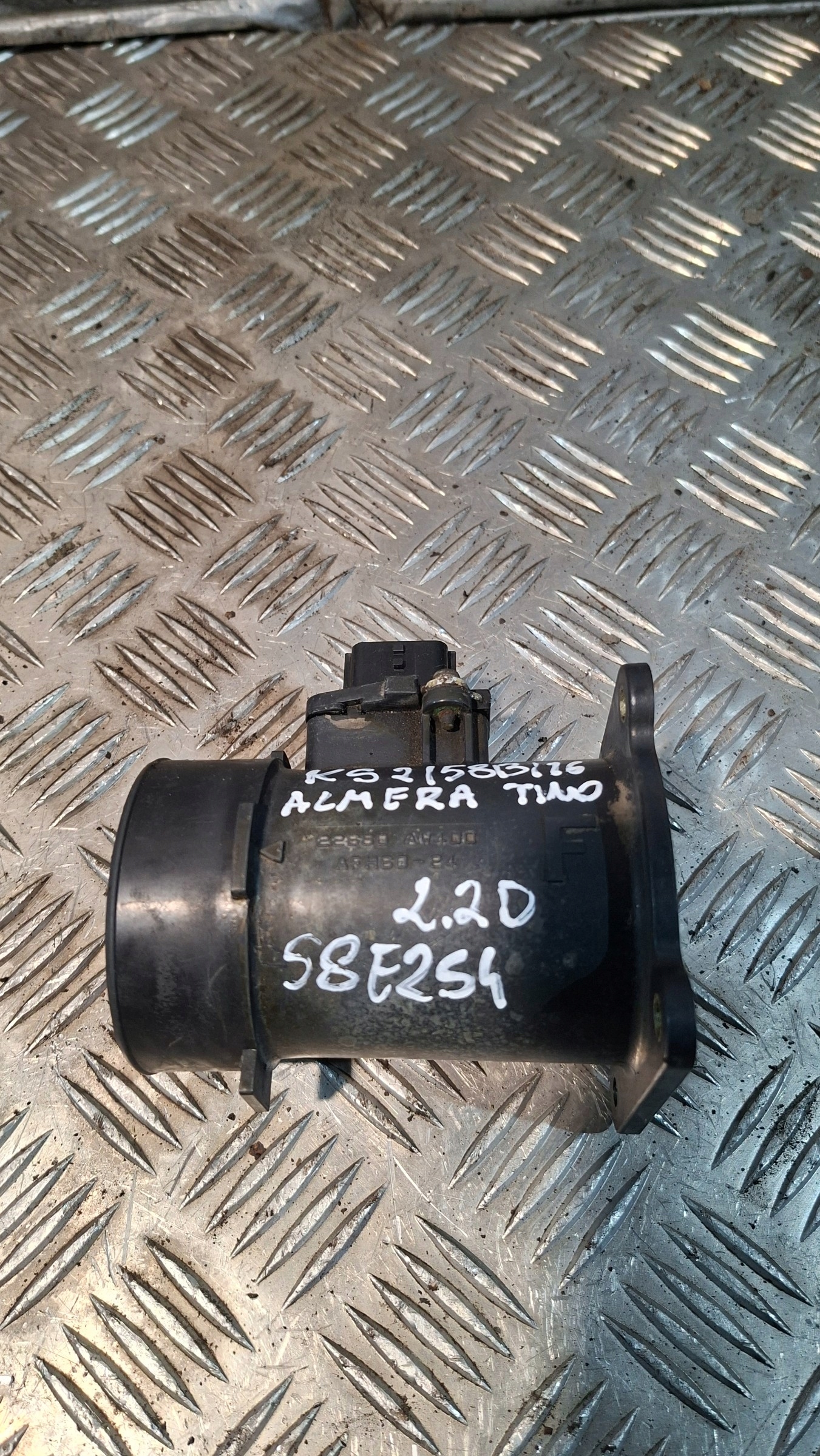 flow meter NISSAN ALMERA TINO 2.2D