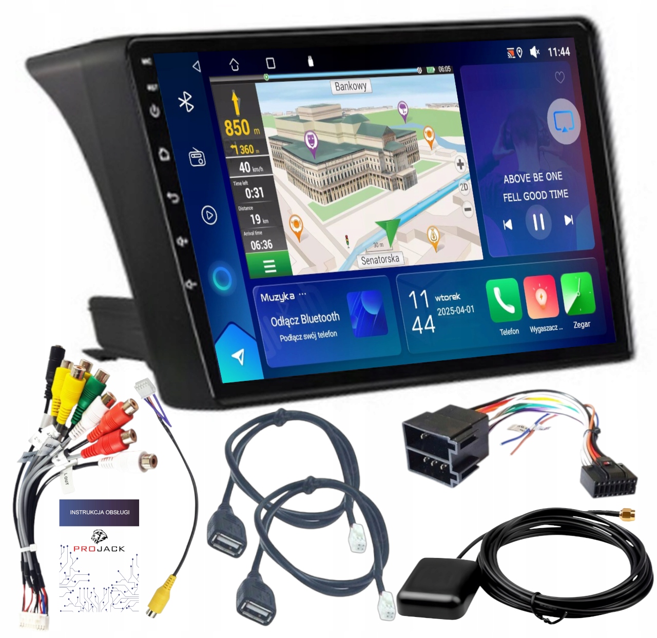 Autorádio Navigácia Gps Peugeot Boxer 2006-2015 Carplay 2GB 64GB