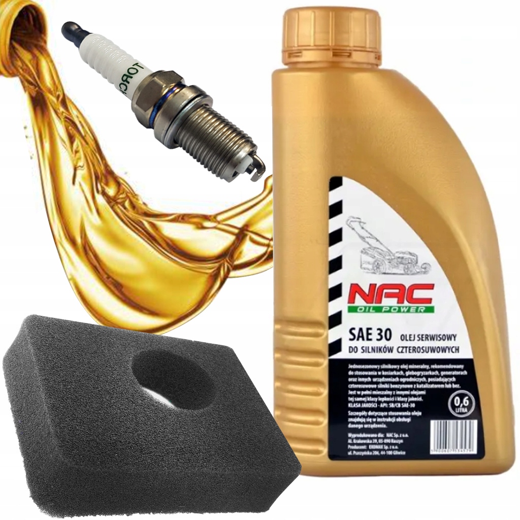 

Filtr Powietrza Briggs 450e 500 799579 Olej Świeca