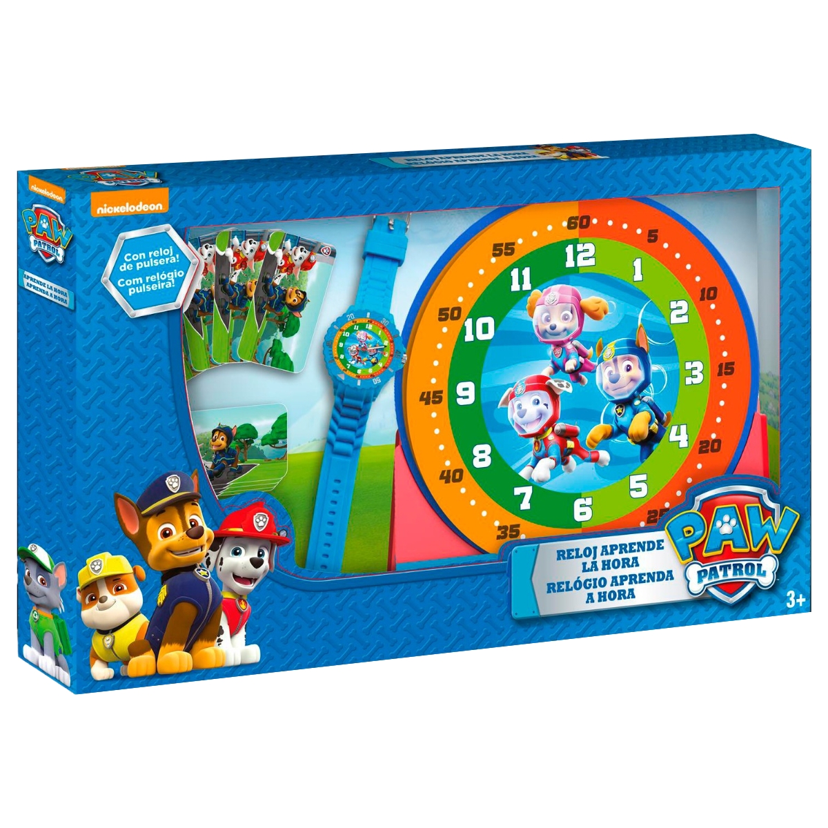 

Psi Patrol Zegarek Do Nauki Czasu 3+