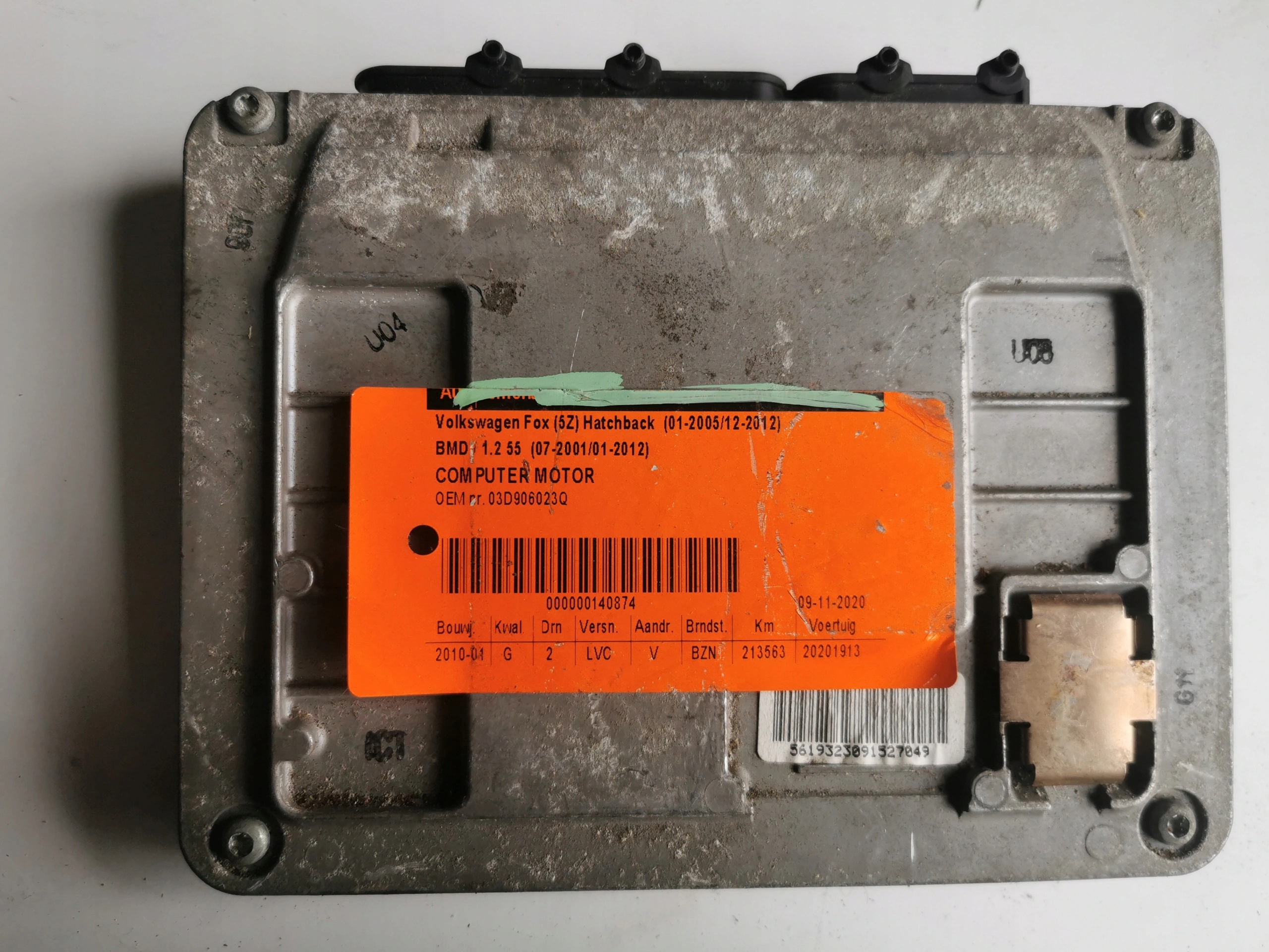 VW FOX 1.2B 5WP4084104 03D906023Q Computer ECU