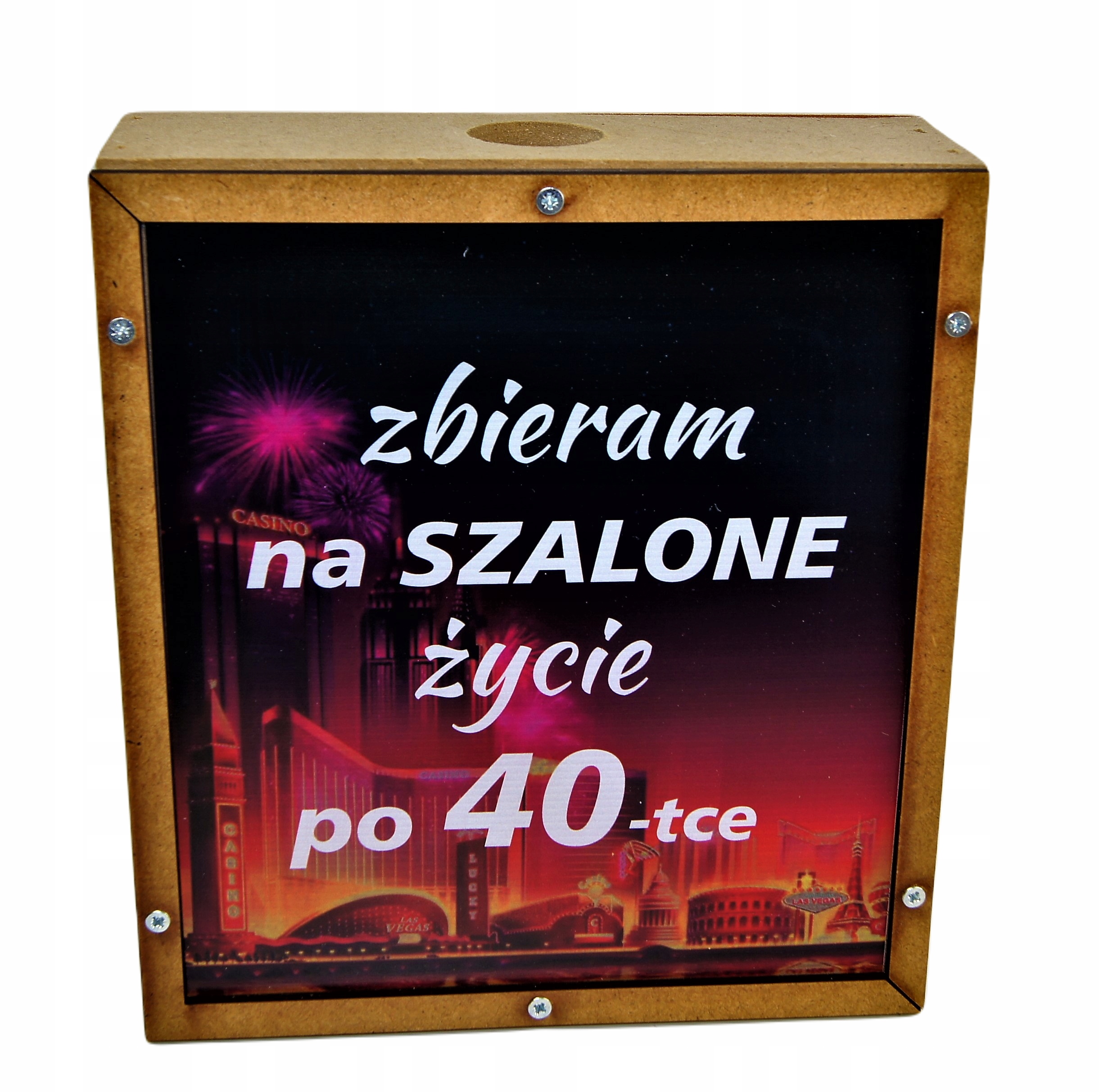 

Śmieszny Skarbonka XXL 40 Urodziny