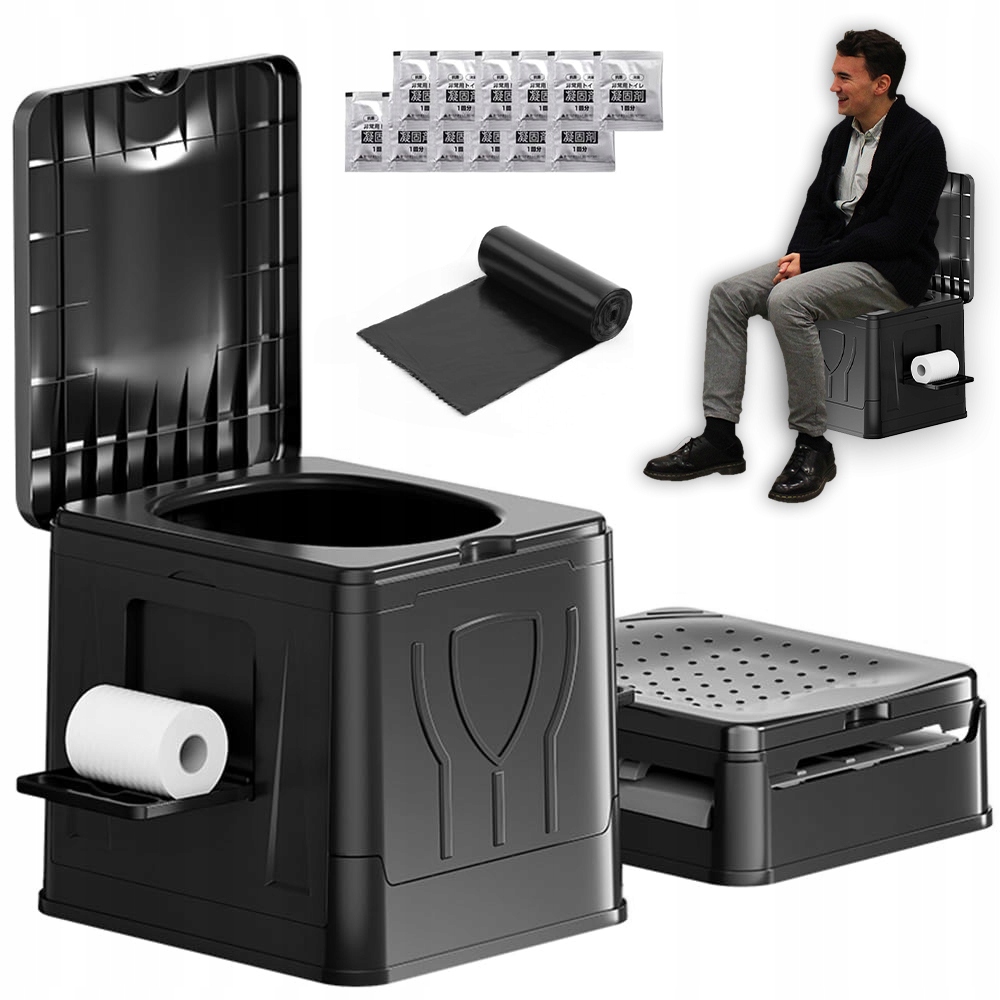 Cestovní Toaleta Do Karavanu Mobilní Toaleta Pro Kempování 30 L