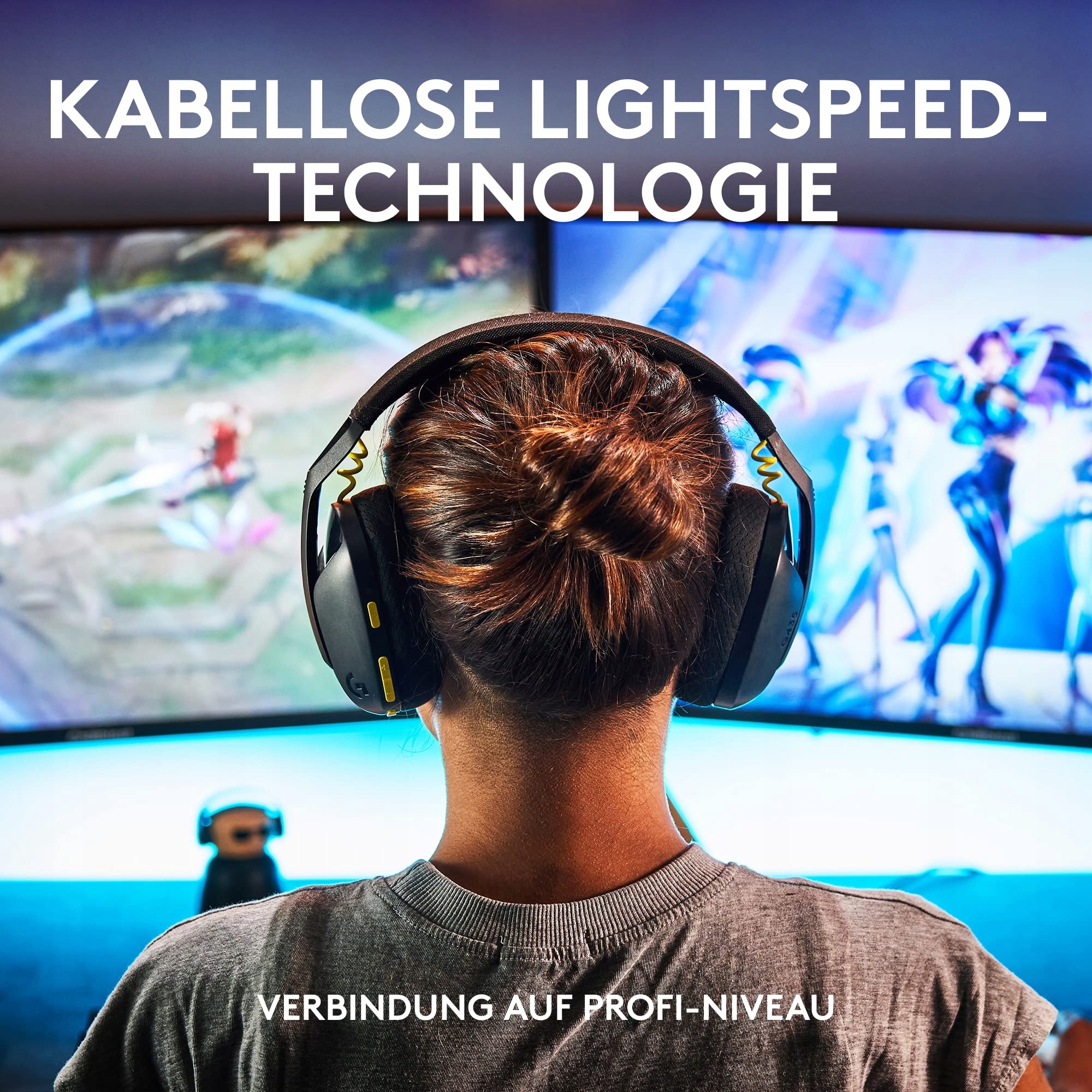 LOGITECH G G435 LIGHTSPEED Bezprzewodowe Słuchawki Gamingowe Bluetooth — miniatura 2