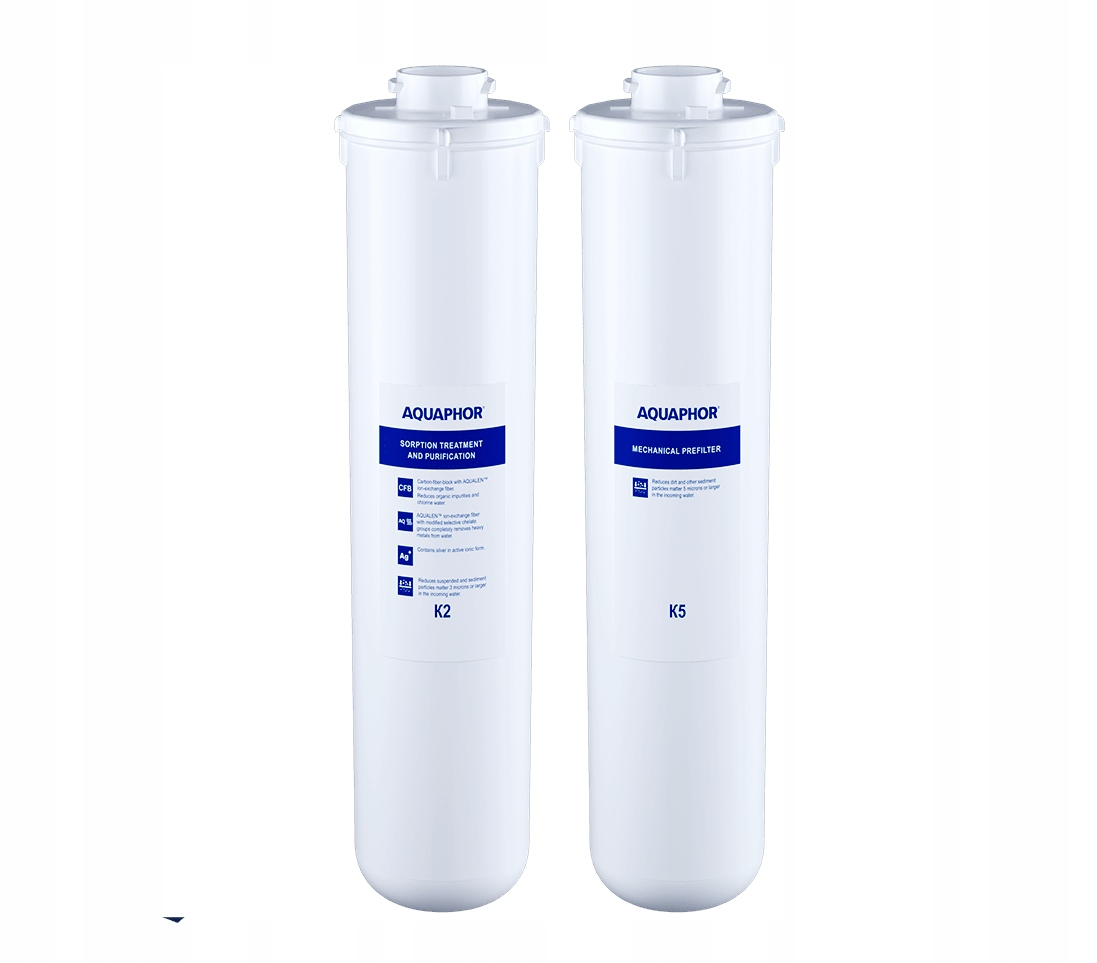 Komplet wkładów mały serwis Aquaphor Morion 101S/202S K2 K5