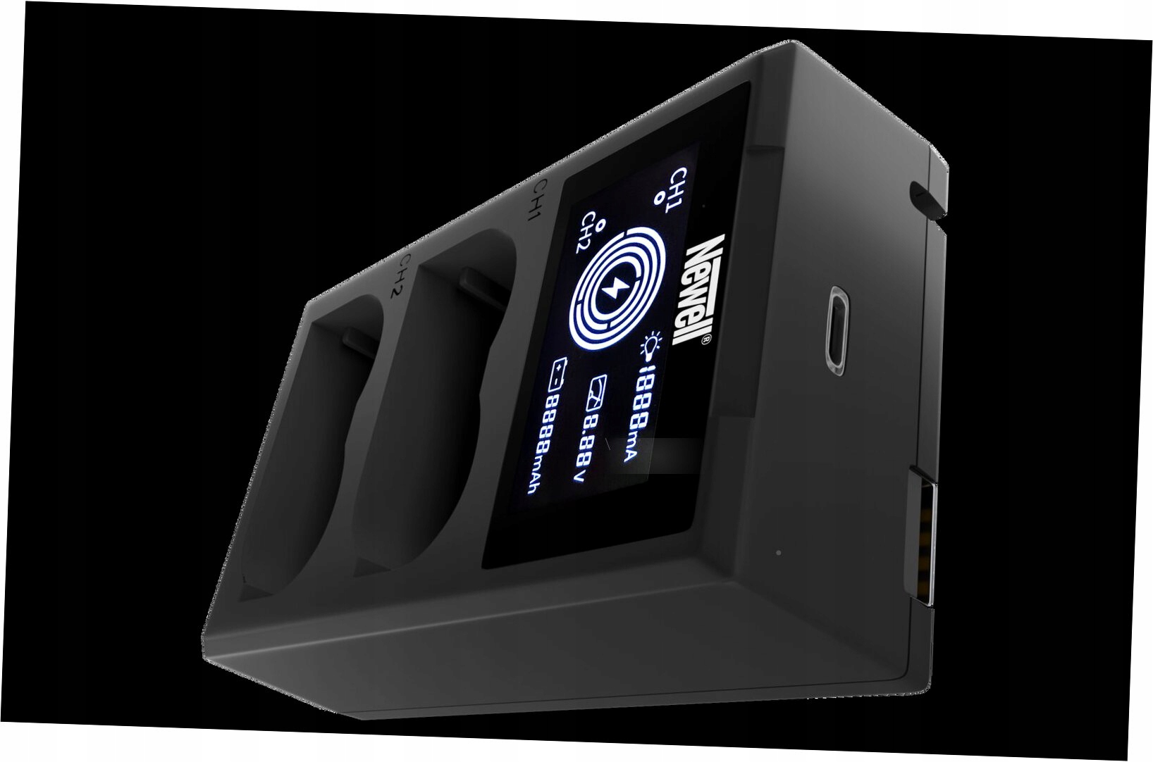 Ładowarka dwukanałowa Newell Fdl-usb-c do akumulatorów EN-EL15 do Nikon