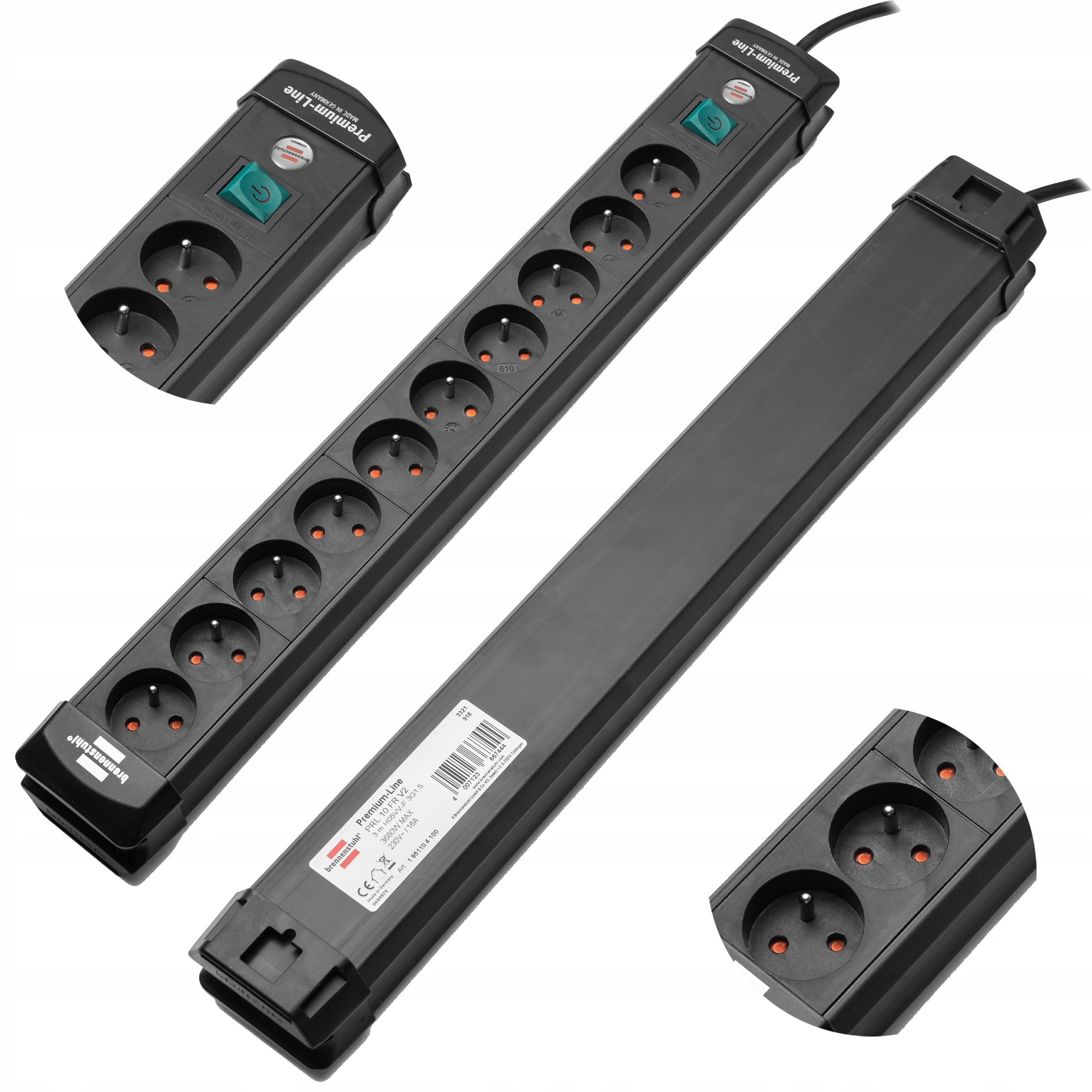 

Listwa zasilająca przedłużacz 10g Brennenstuhl