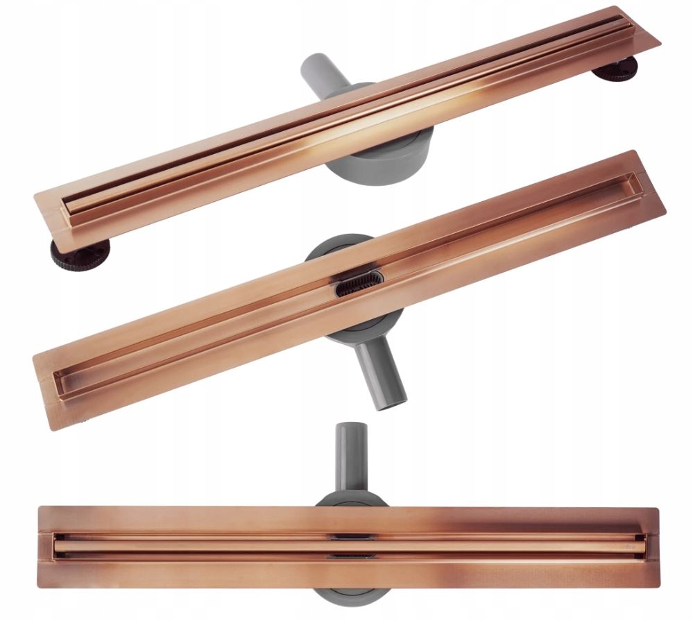 Odtok Neox Slim Pro Brúsená Meď 800