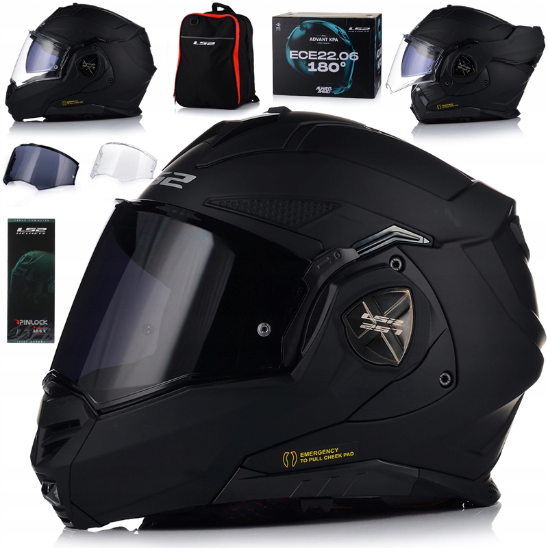 Motocyklová Prilba LS2 FF901 Advant X 180 Čeľusťová Pinlock Batoh