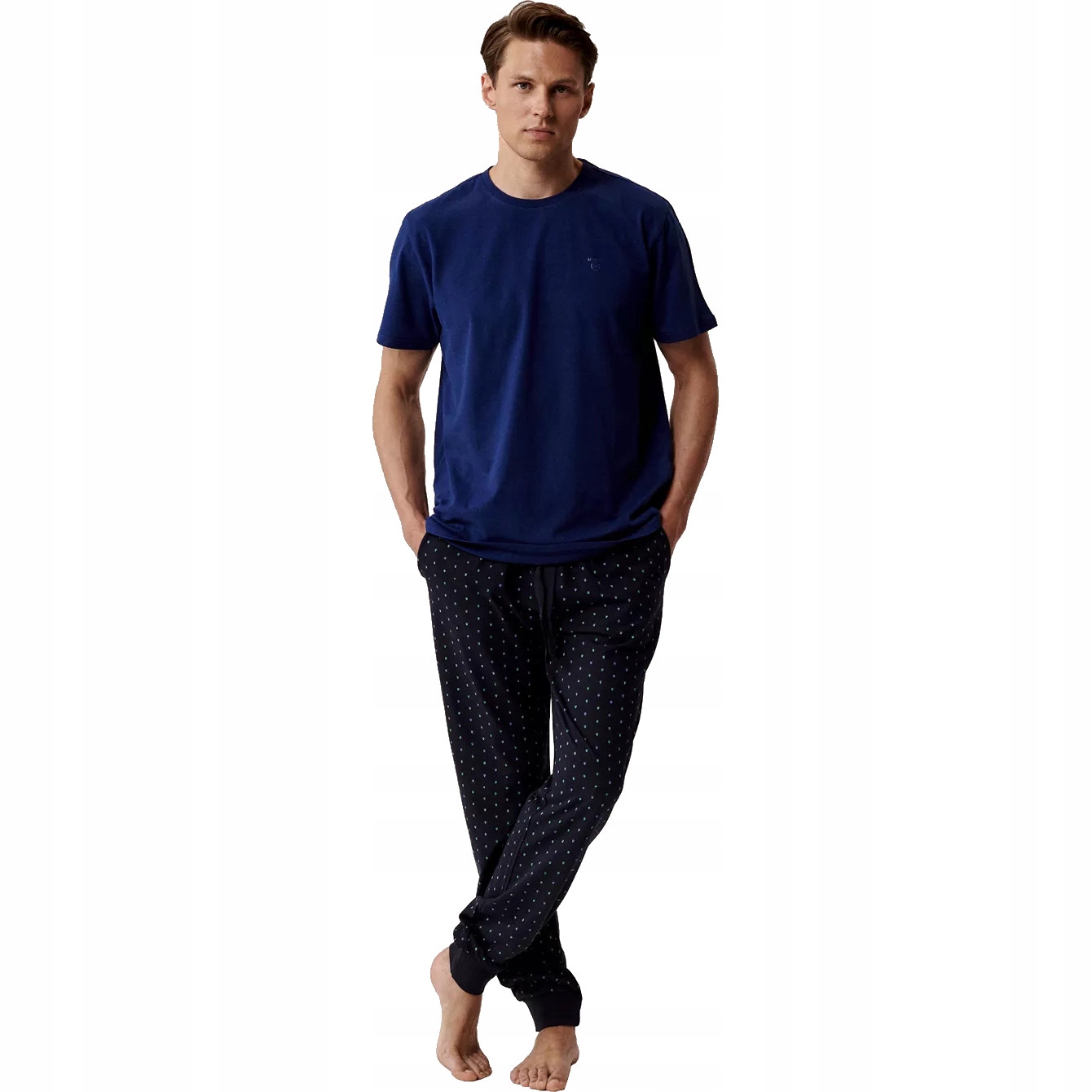 Pánské pyžamo Atlantic NMP388/NIEC/GRA/M