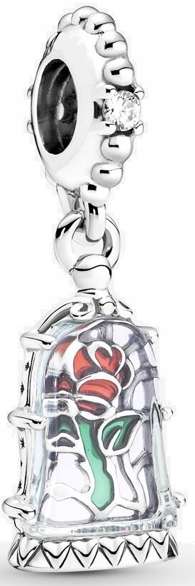 

Charms Zawieszka Disney Piękna i Bestia Róża