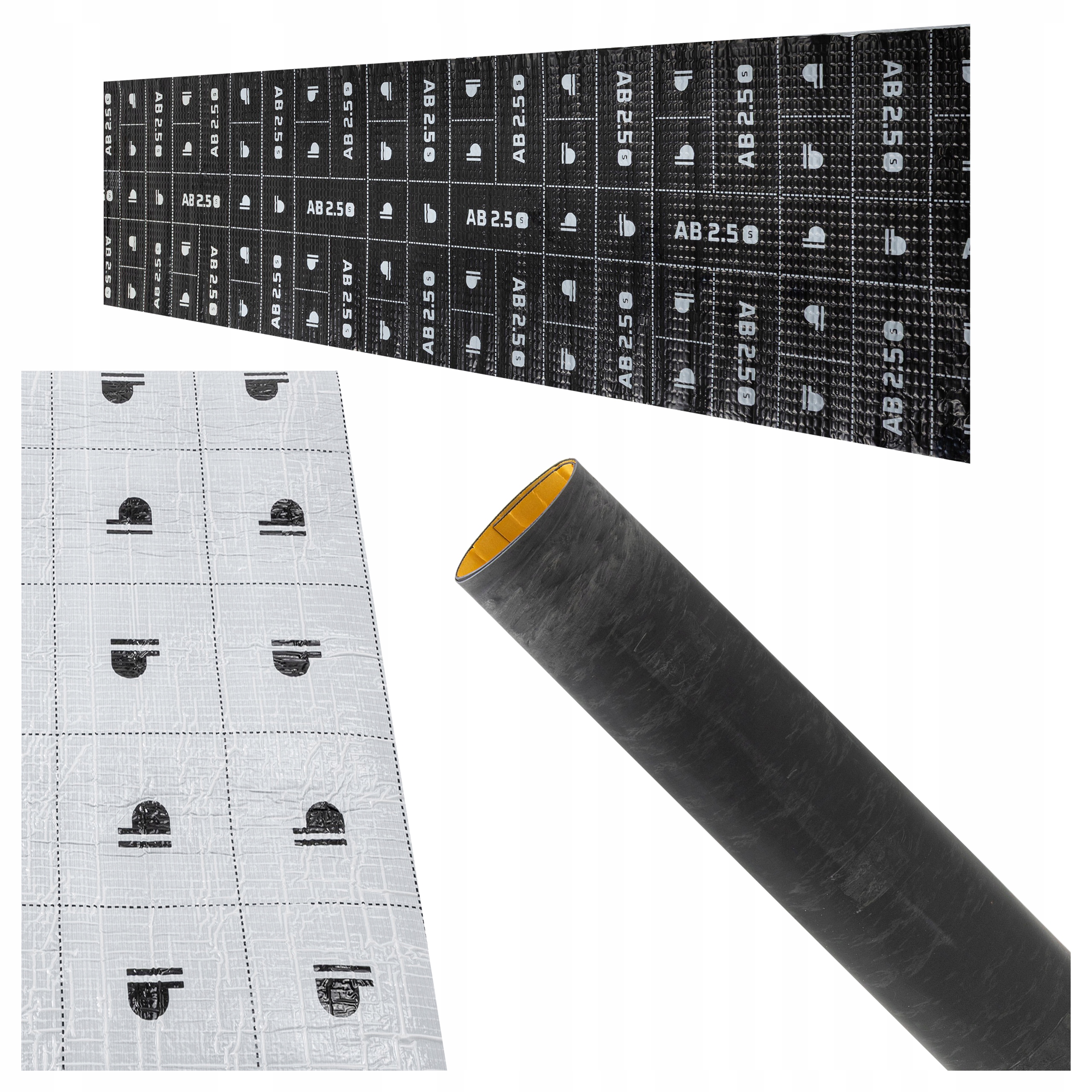 Odhlučniaca podložka pre kanalizačnú stúpačku – účinná bariéra pre zvuk s lepidlom