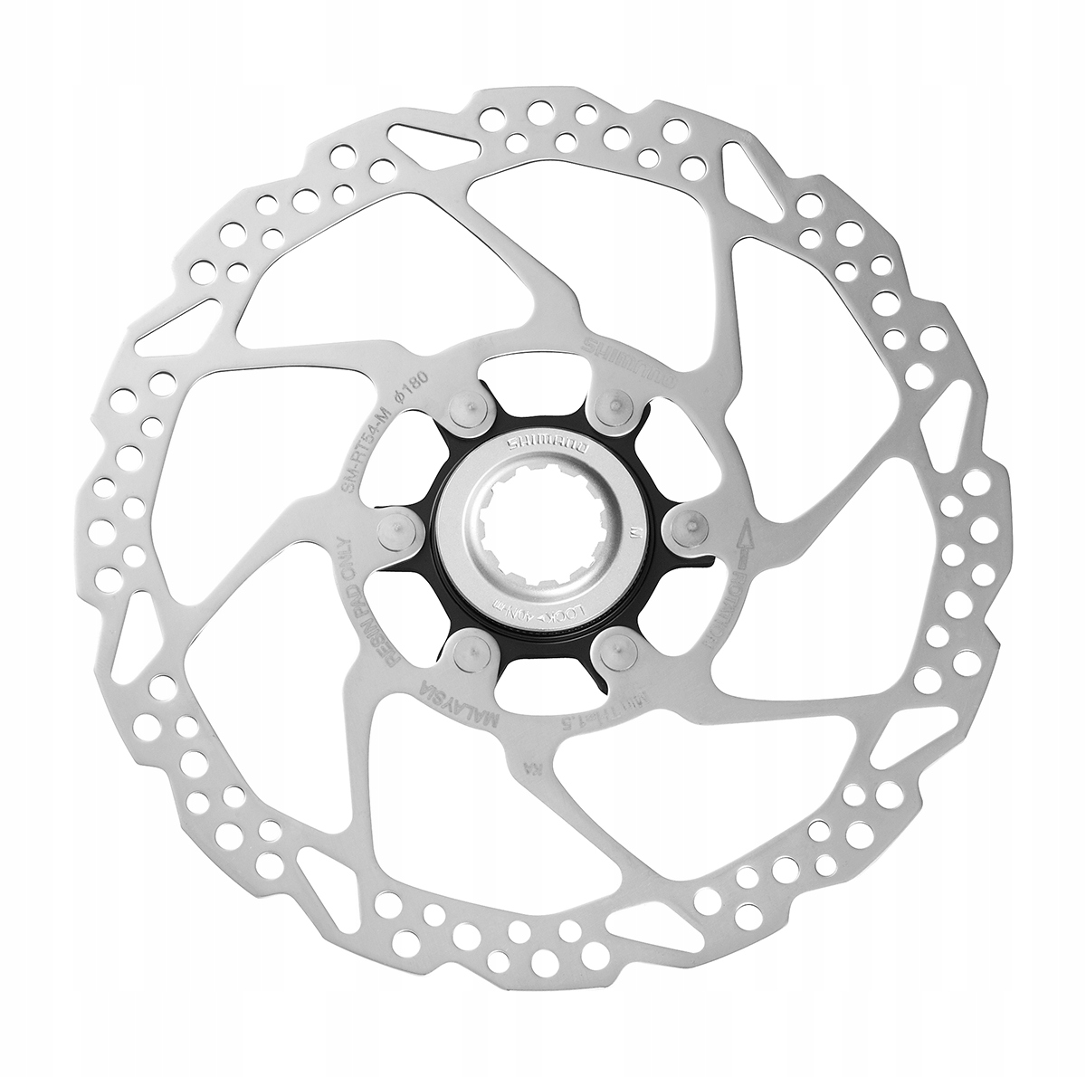 Shimano Deore Tarcza hamulca RT54 Center Lock 180