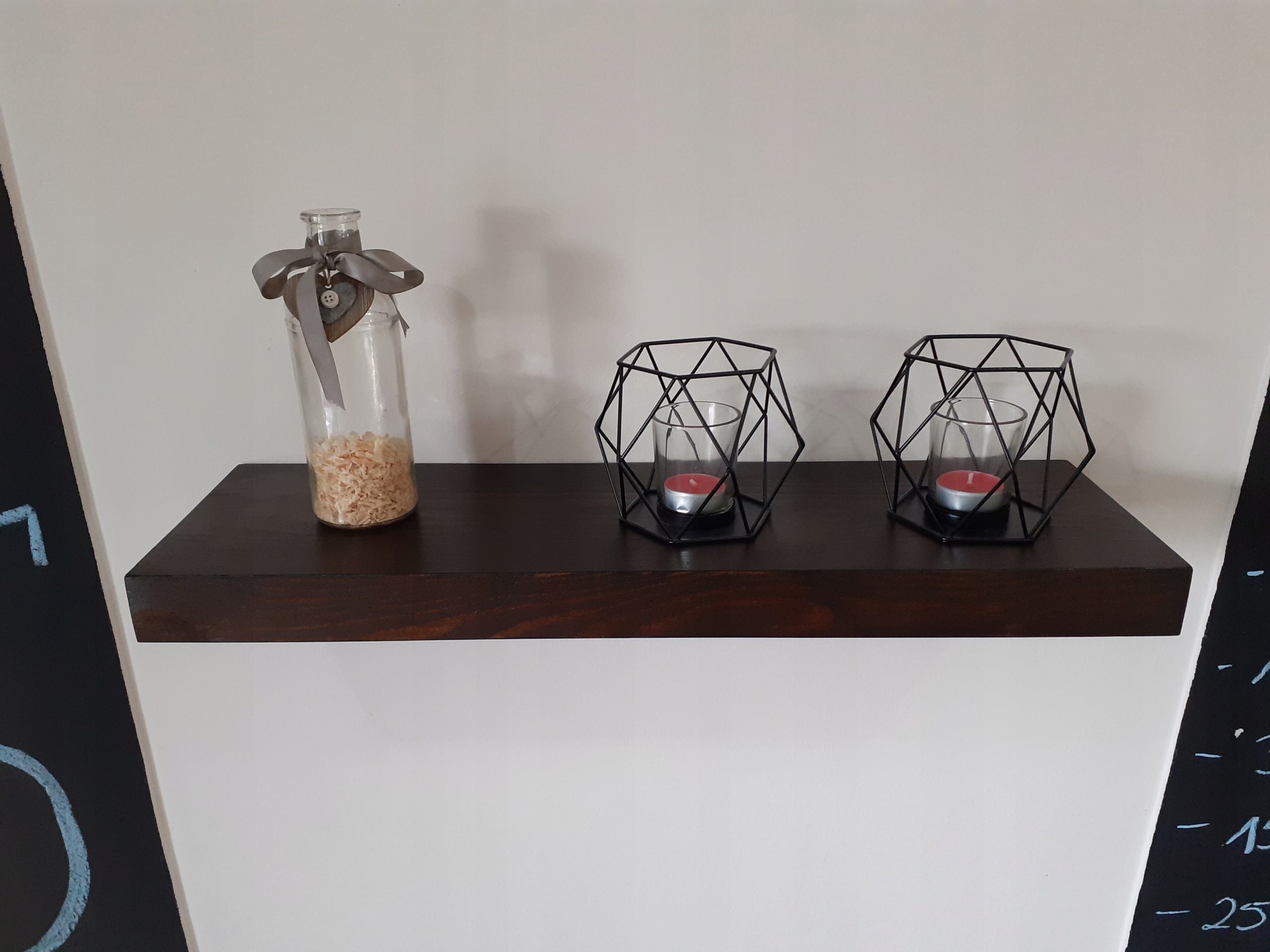 

Półka samowisząca loft drewno 90 cm