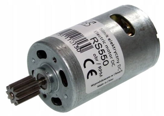 

Silnik DC 550 6V 14000 do pojazdu autka