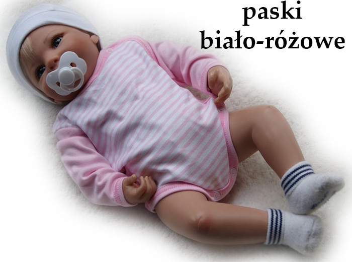 

Body kopertowe pajacyk długi rękaw 56 bawełniane