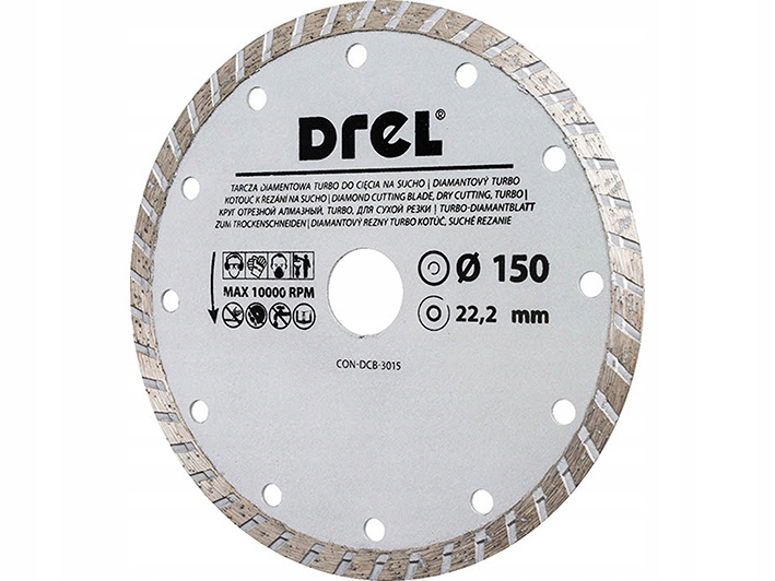 

Tarcza Tnąca Diamentowa Do Betonu Turbo 150