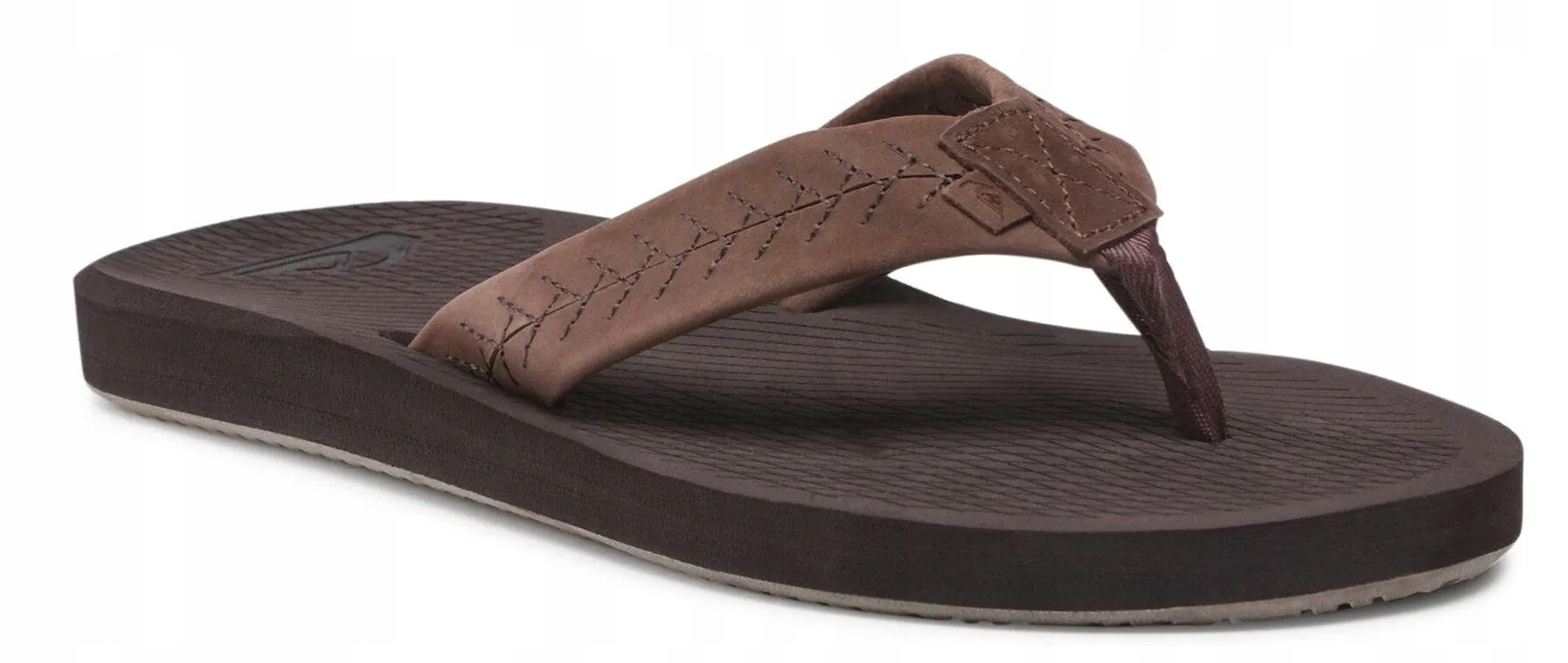 Quiksilver Klasické Pánské Pantofle Hnědé S Měkkým Páskem 47 J3B